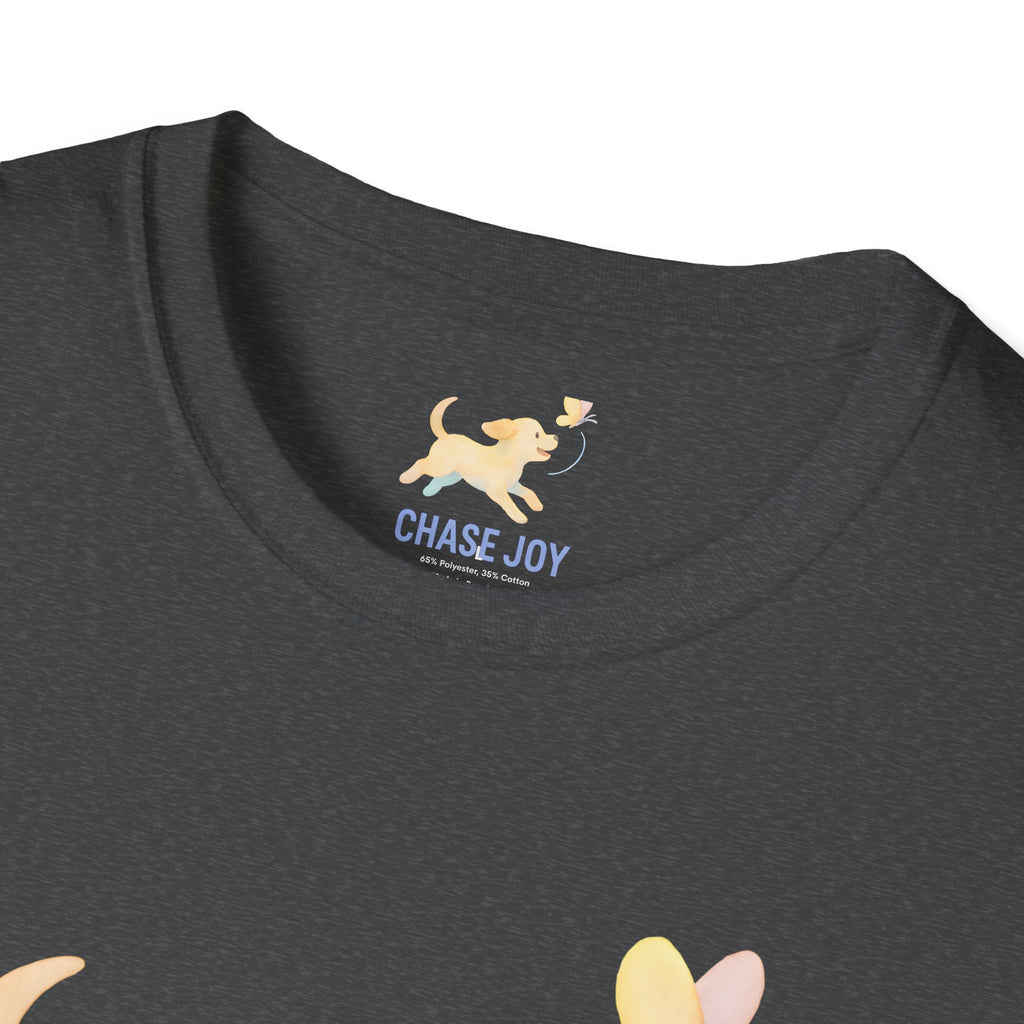 Dog Chasing Butterfly T-Shirt