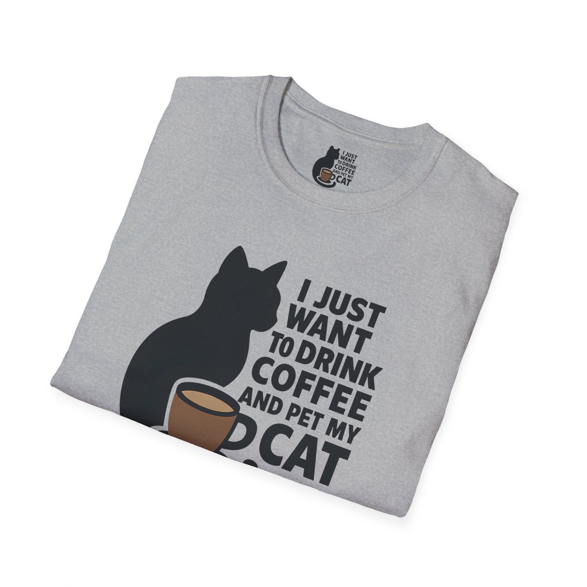 Cat and Coffee T-Shirt