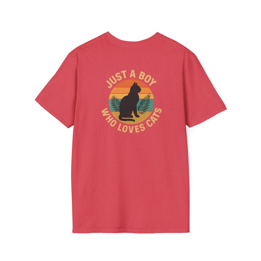 Boy Who Loves Cats T-Shirt