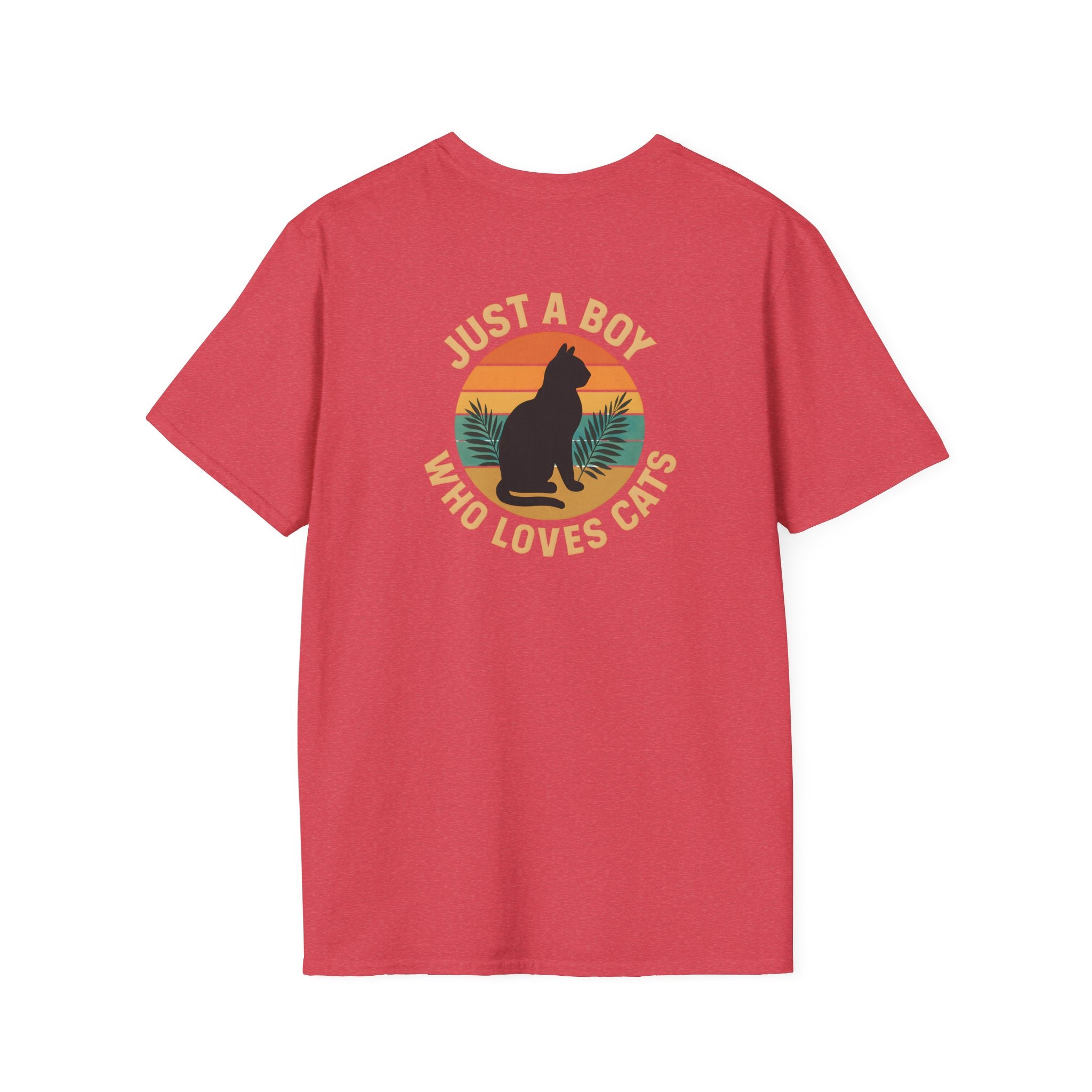 Boy Who Loves Cats T-Shirt