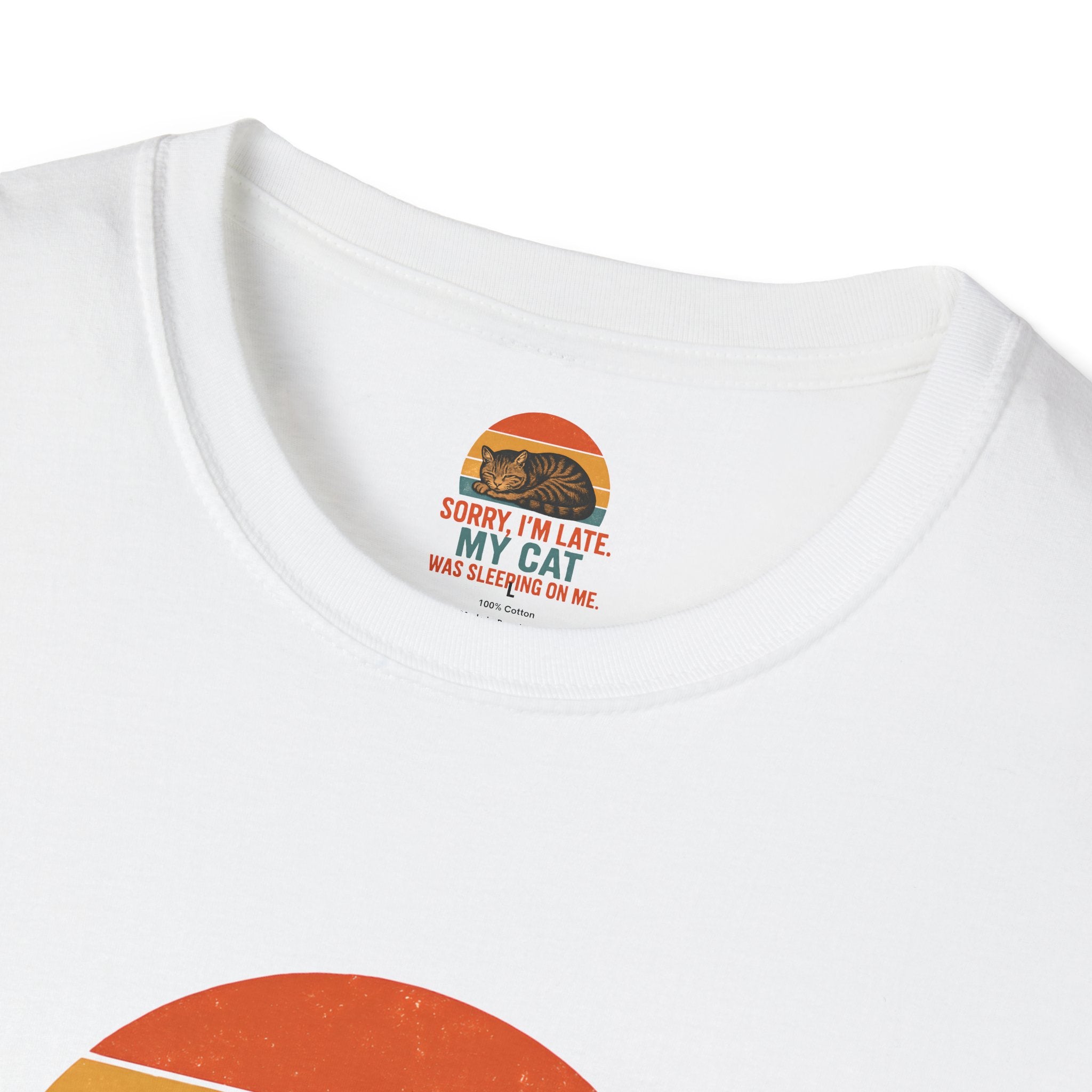 Cat Sleeping On Me T-Shirt