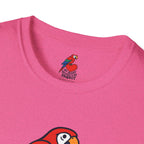 Parrot on Heart T-Shirt