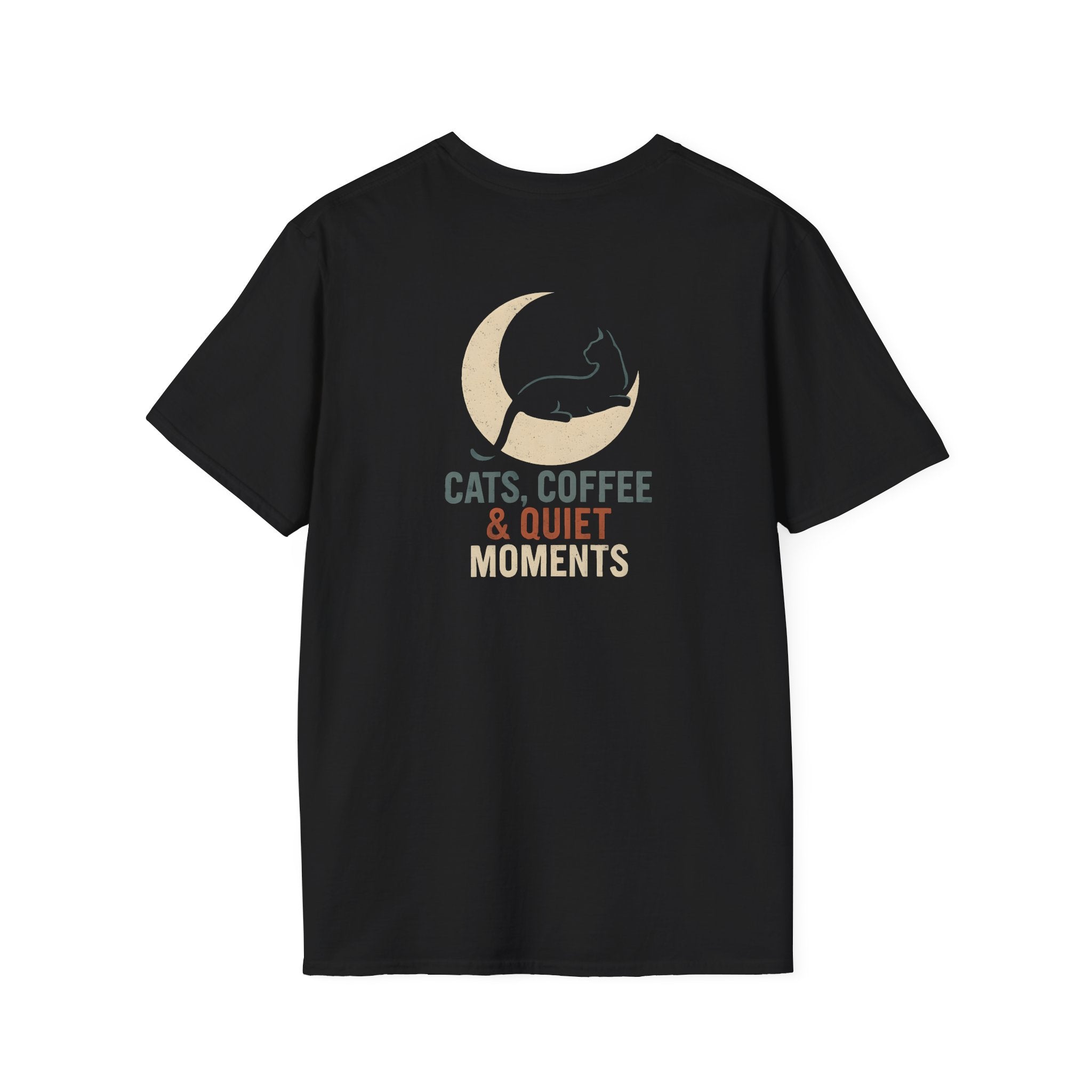 Cats Coffee Quiet Moments T-Shirt