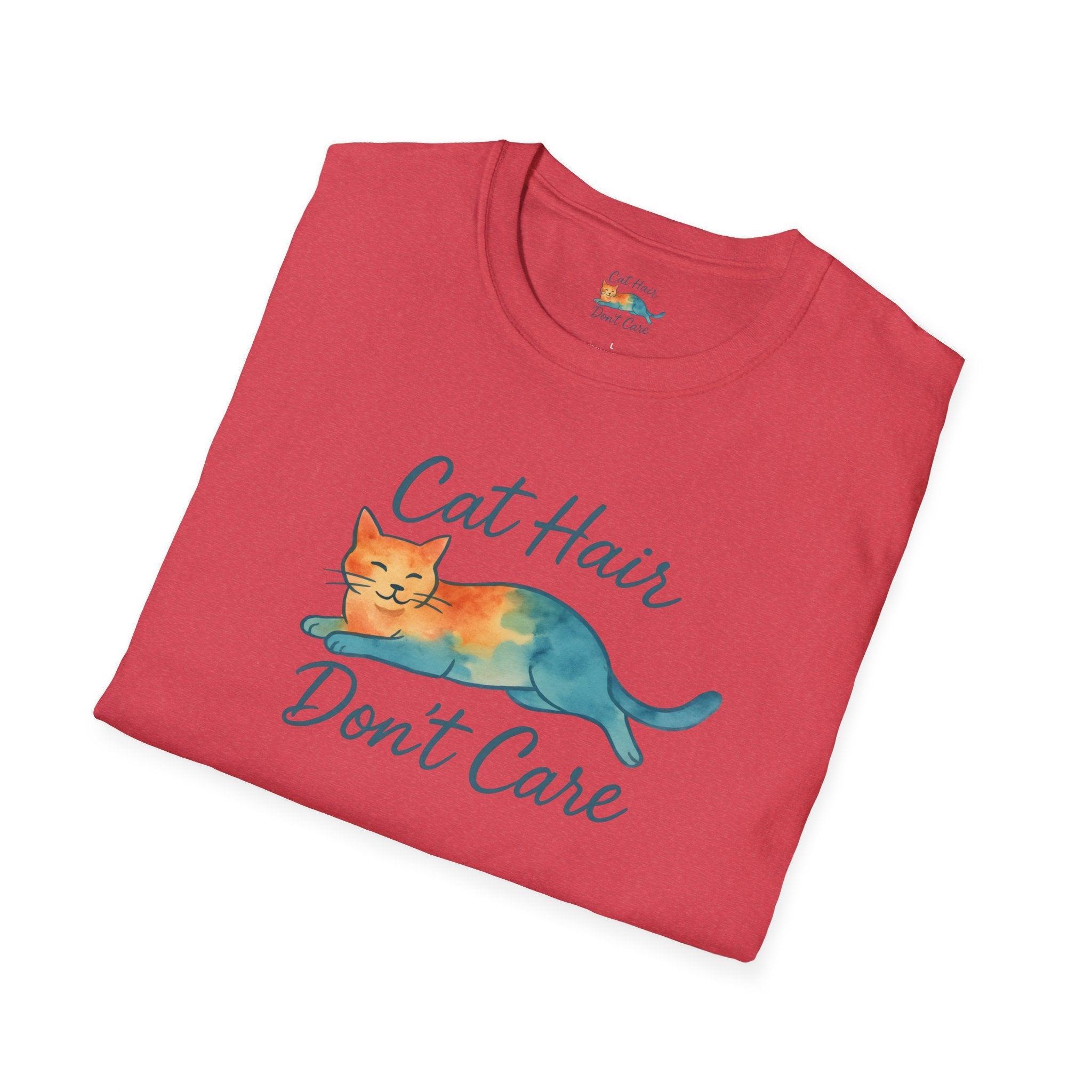 Cat Hair Don't Care T-Shirt