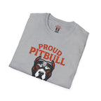 Proud Pitbull Mom T-Shirt
