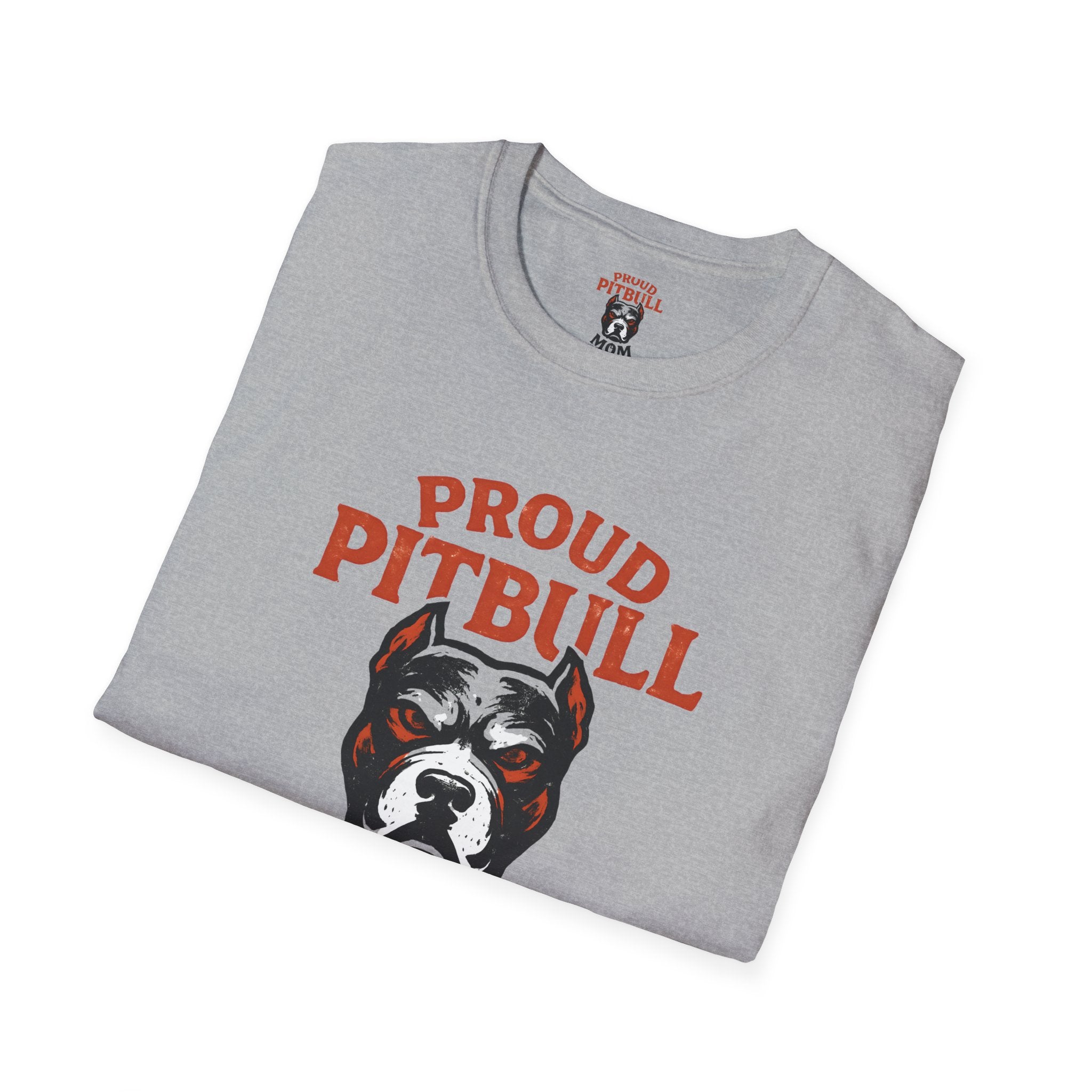 Proud Pitbull Mom T-Shirt