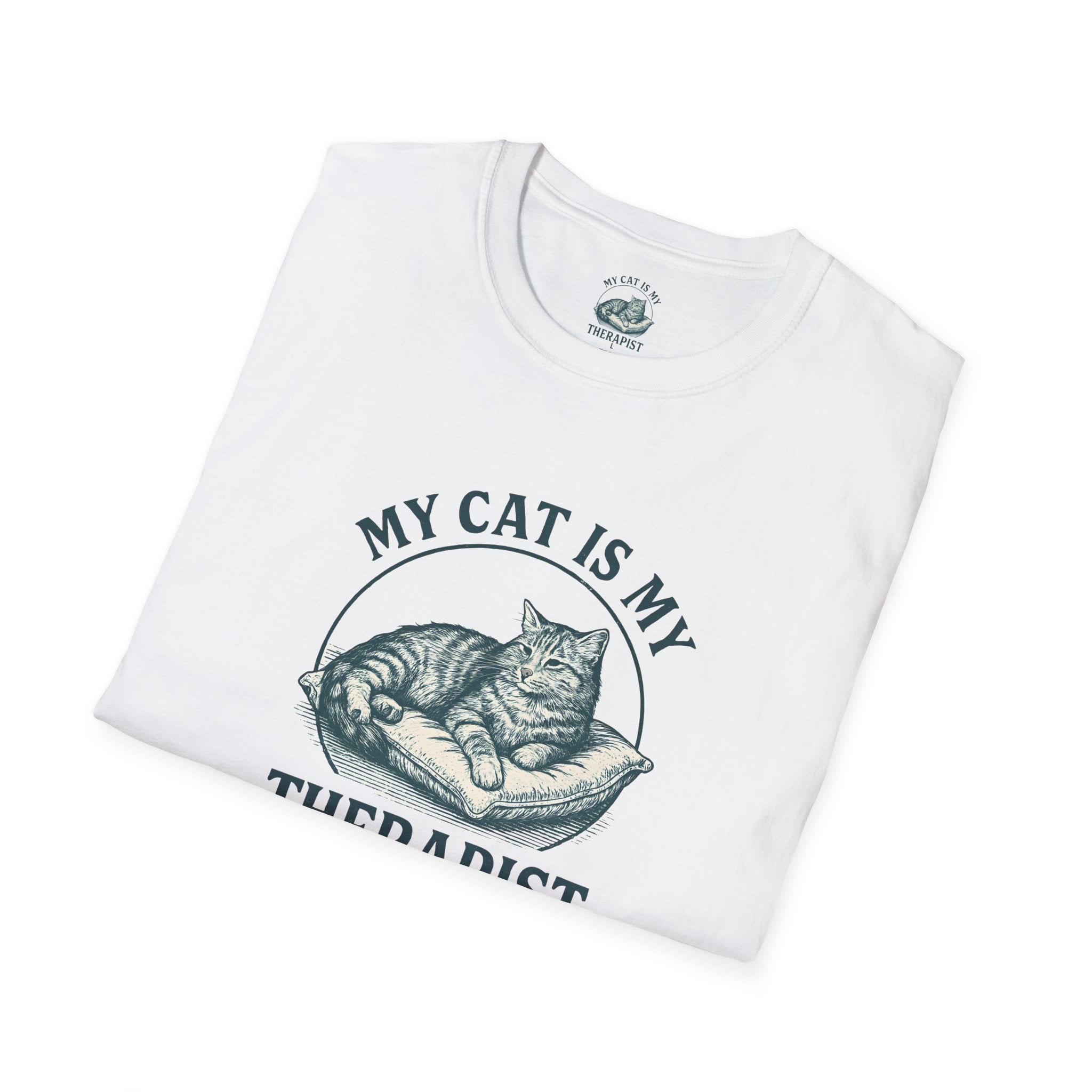 Cat Is My Therapist T-Shirt