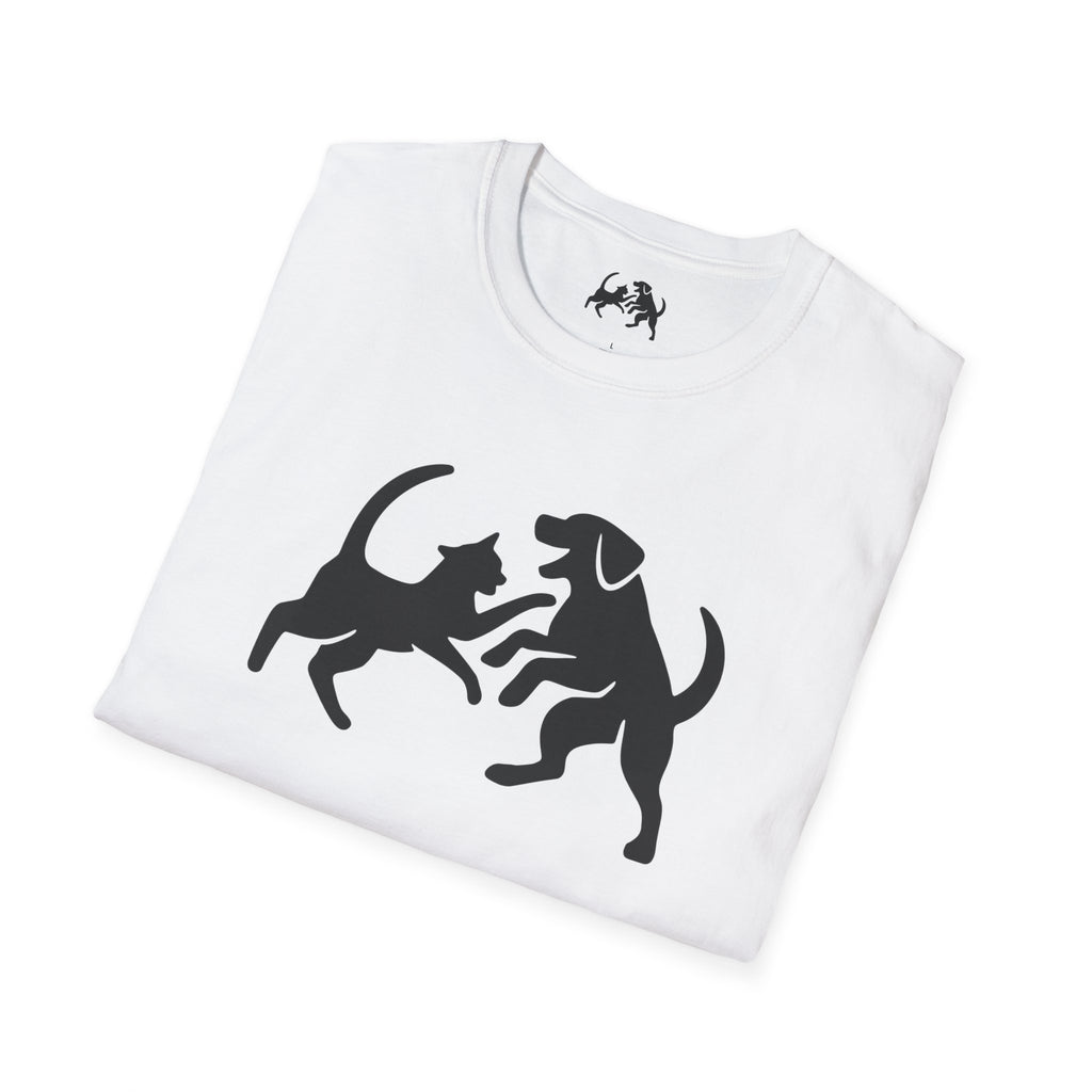Cat and dog fight T-Shirt