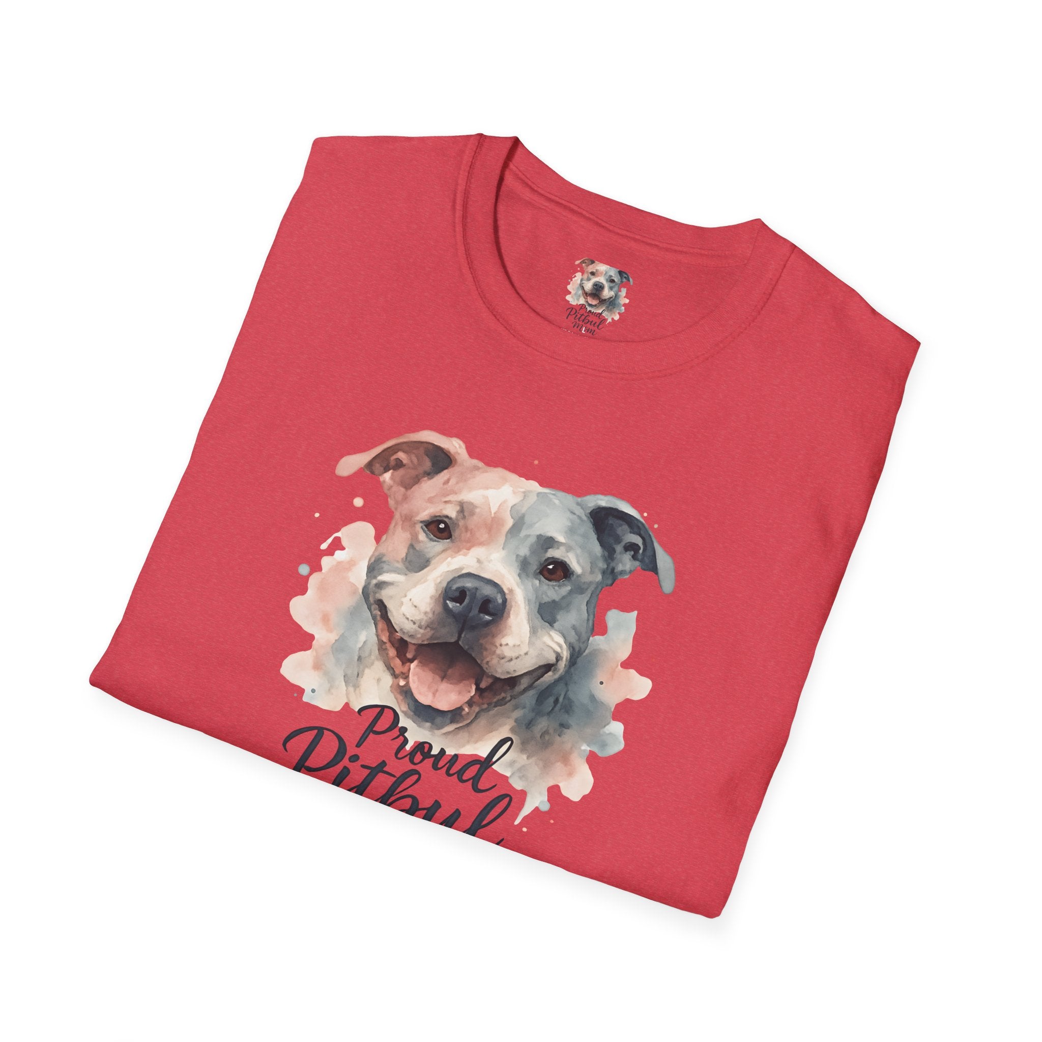 Proud Pitbull Mom T-Shirt