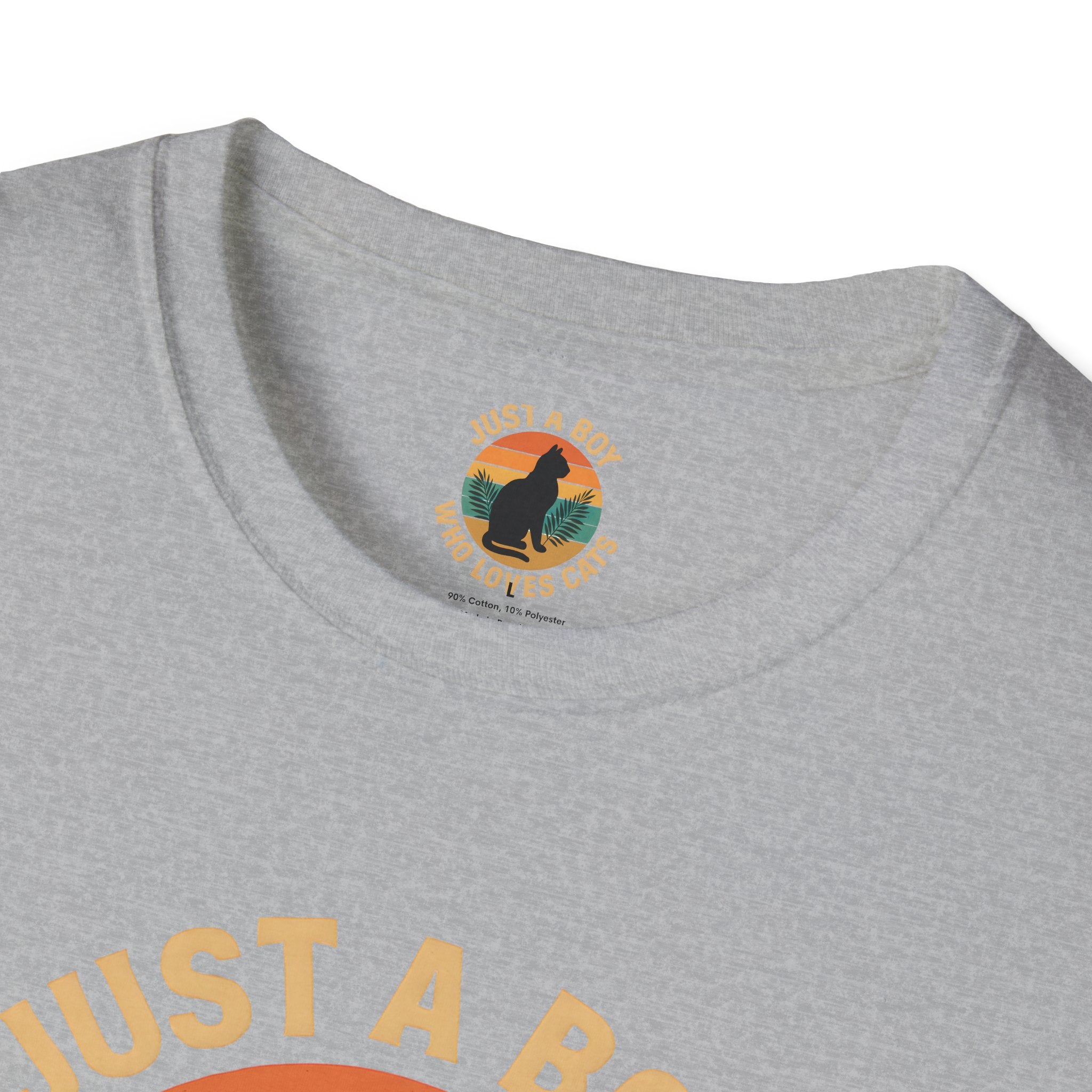 Boy Who Loves Cats T-Shirt