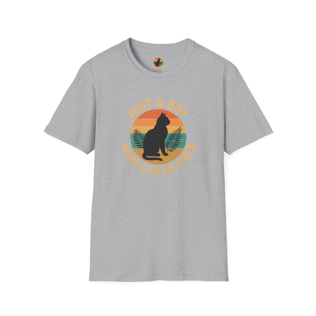 Boy Who Loves Cats T-Shirt