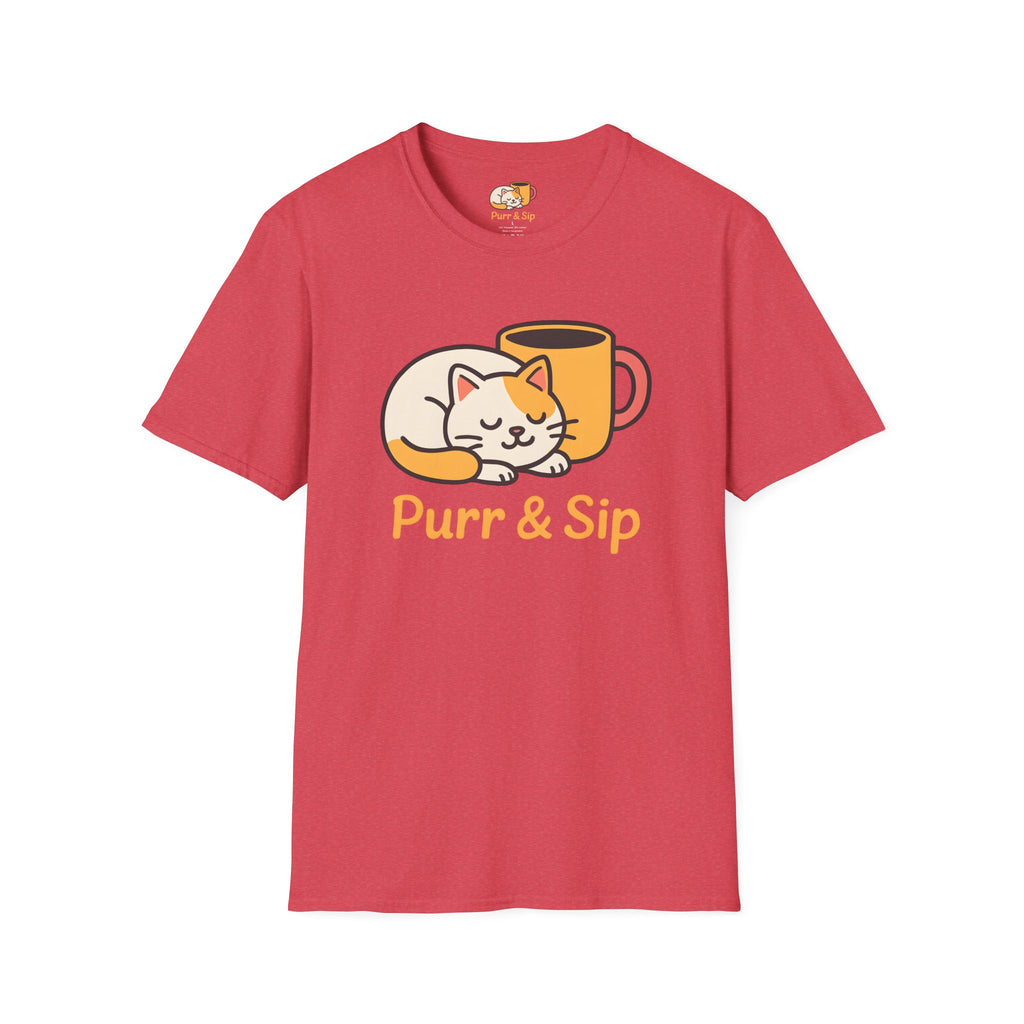 Purr and Sip Logo T-Shirt