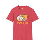 Purr and Sip Logo T-Shirt
