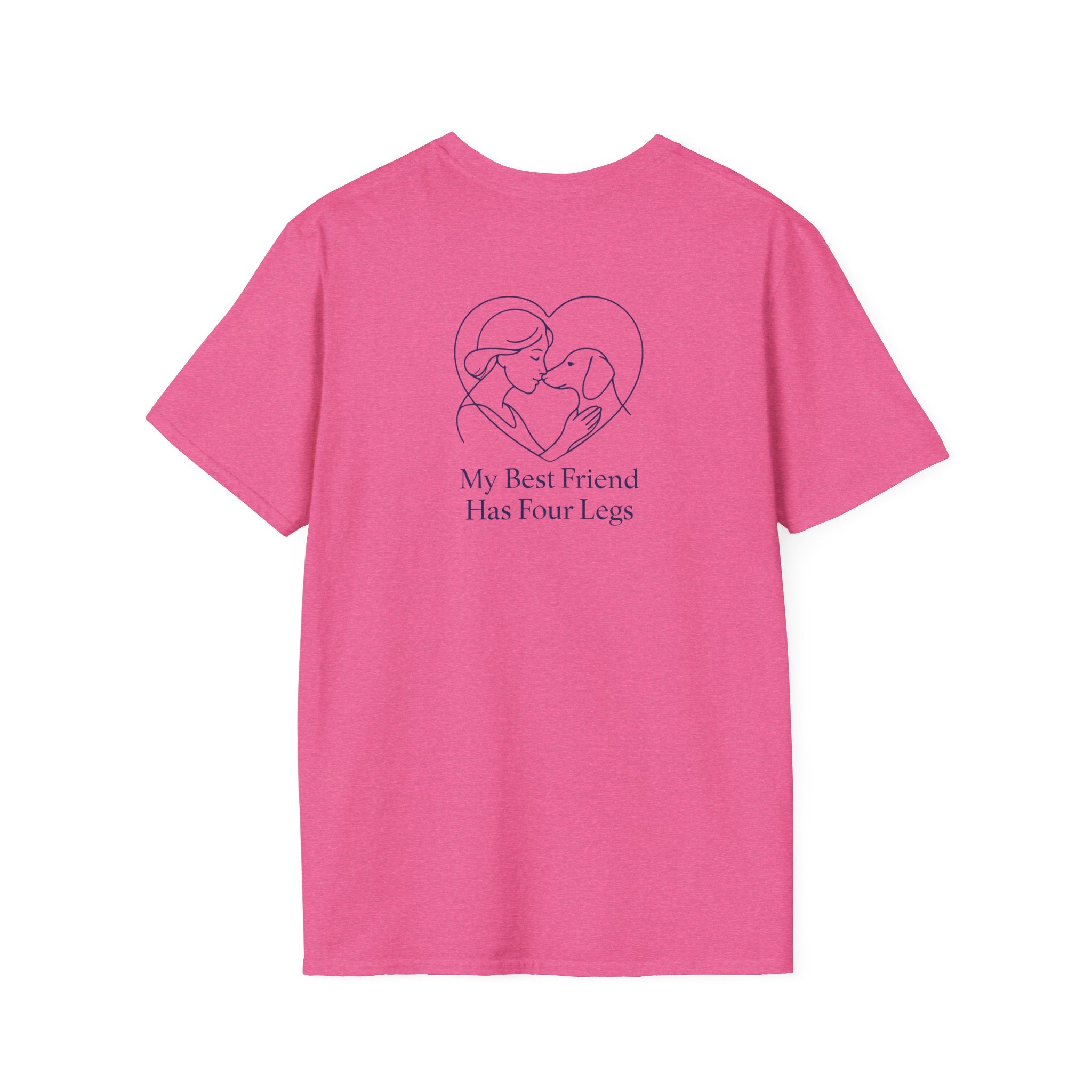 Dog and Woman Heart T-Shirt