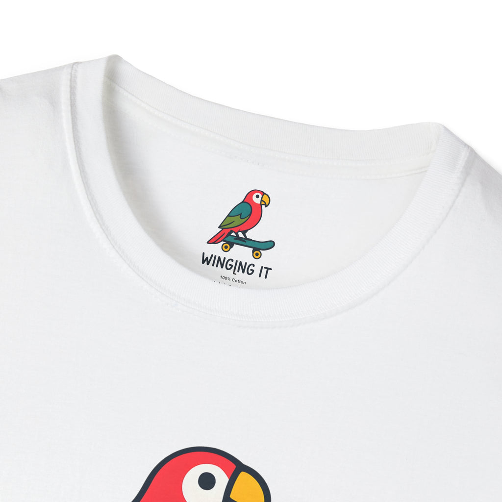 Parrot on skateboard T-Shirt