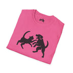 Cat and dog fight T-Shirt