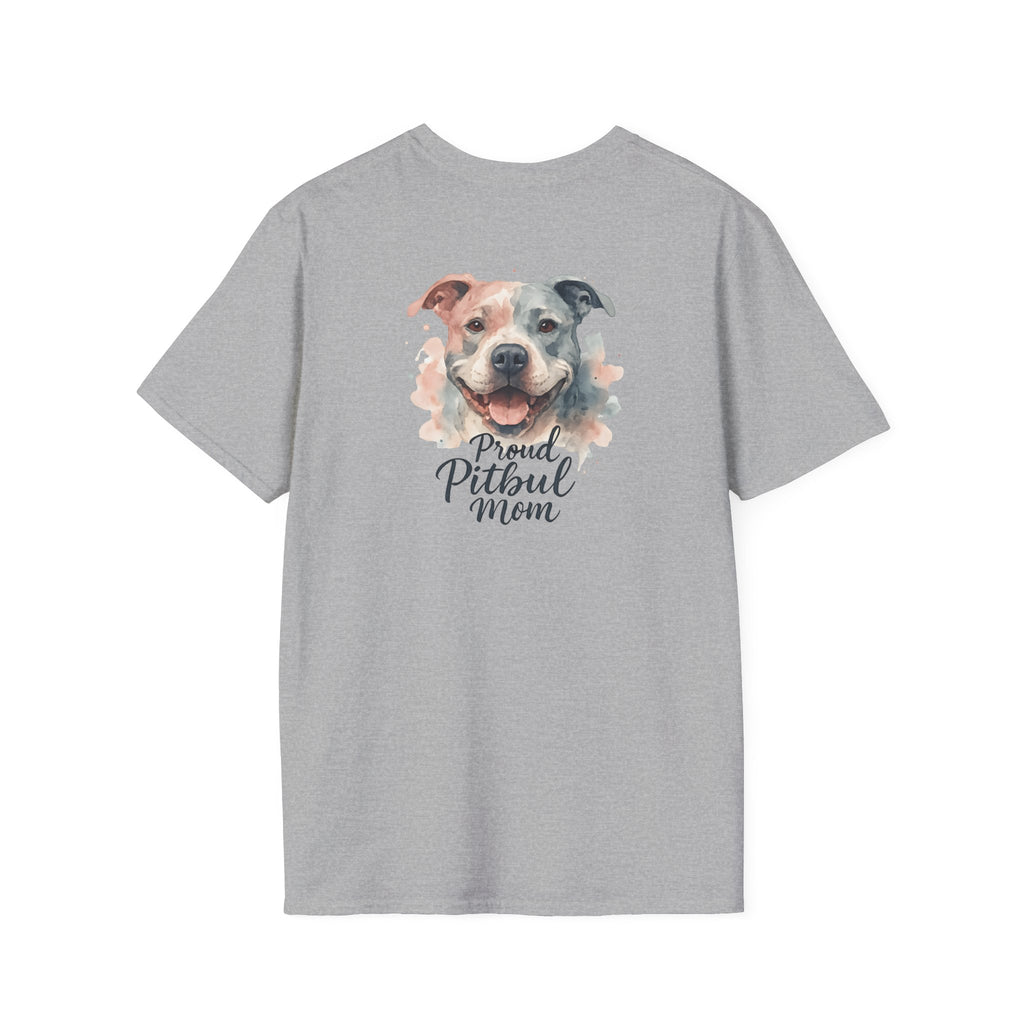 Proud Pitbull Mom T-Shirt