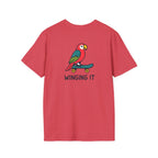 Parrot on skateboard T-Shirt