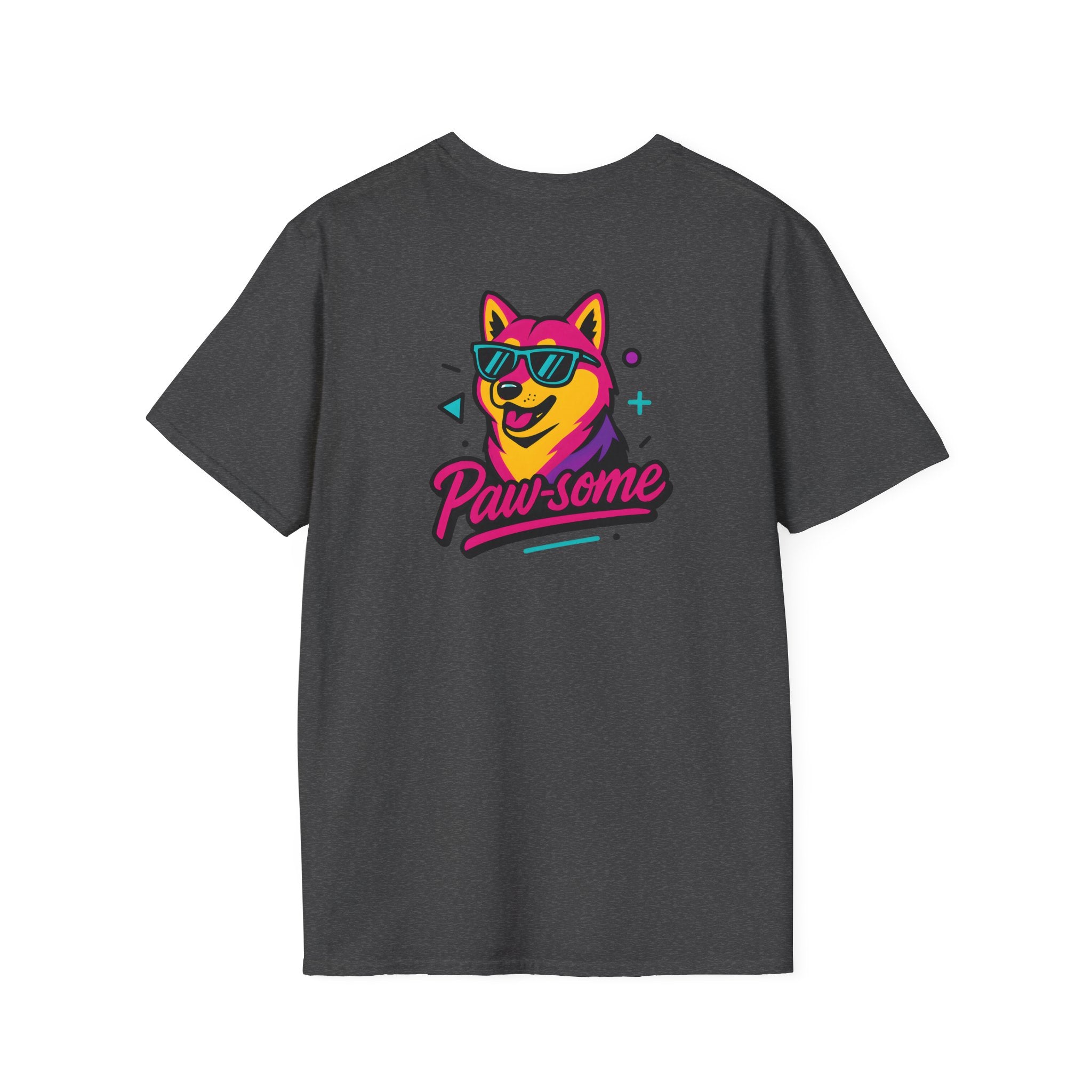 Paw-some Neon Dog T-Shirt