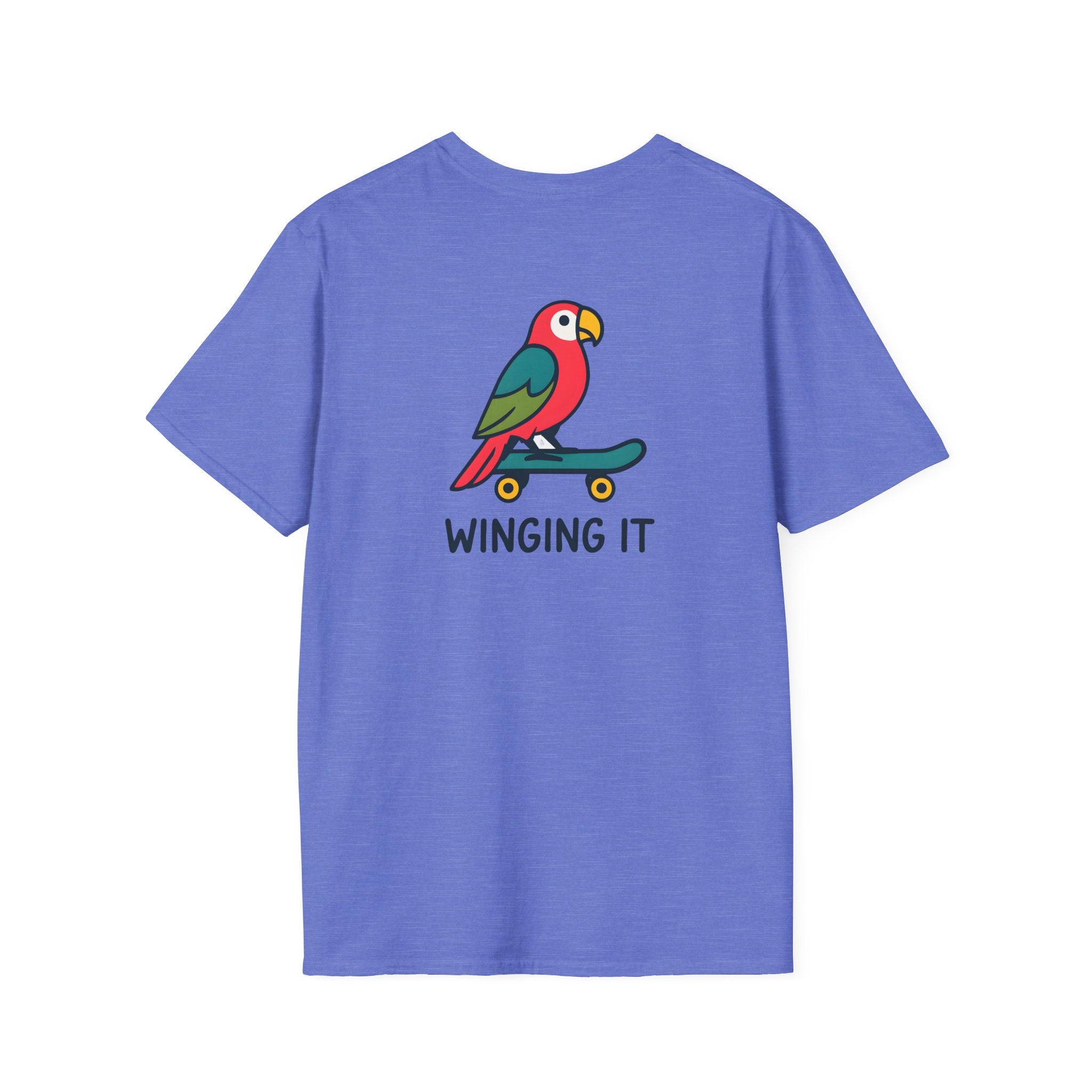 Parrot on skateboard T-Shirt