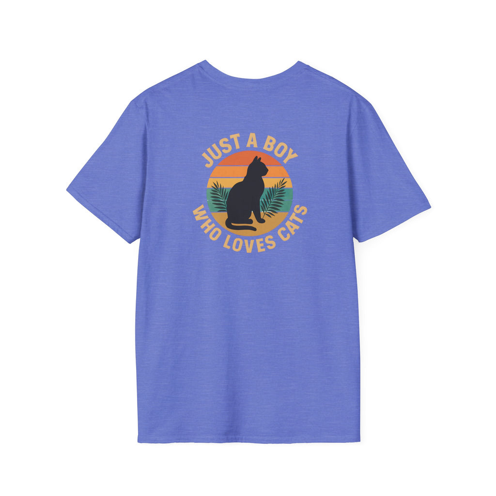 Boy Who Loves Cats T-Shirt