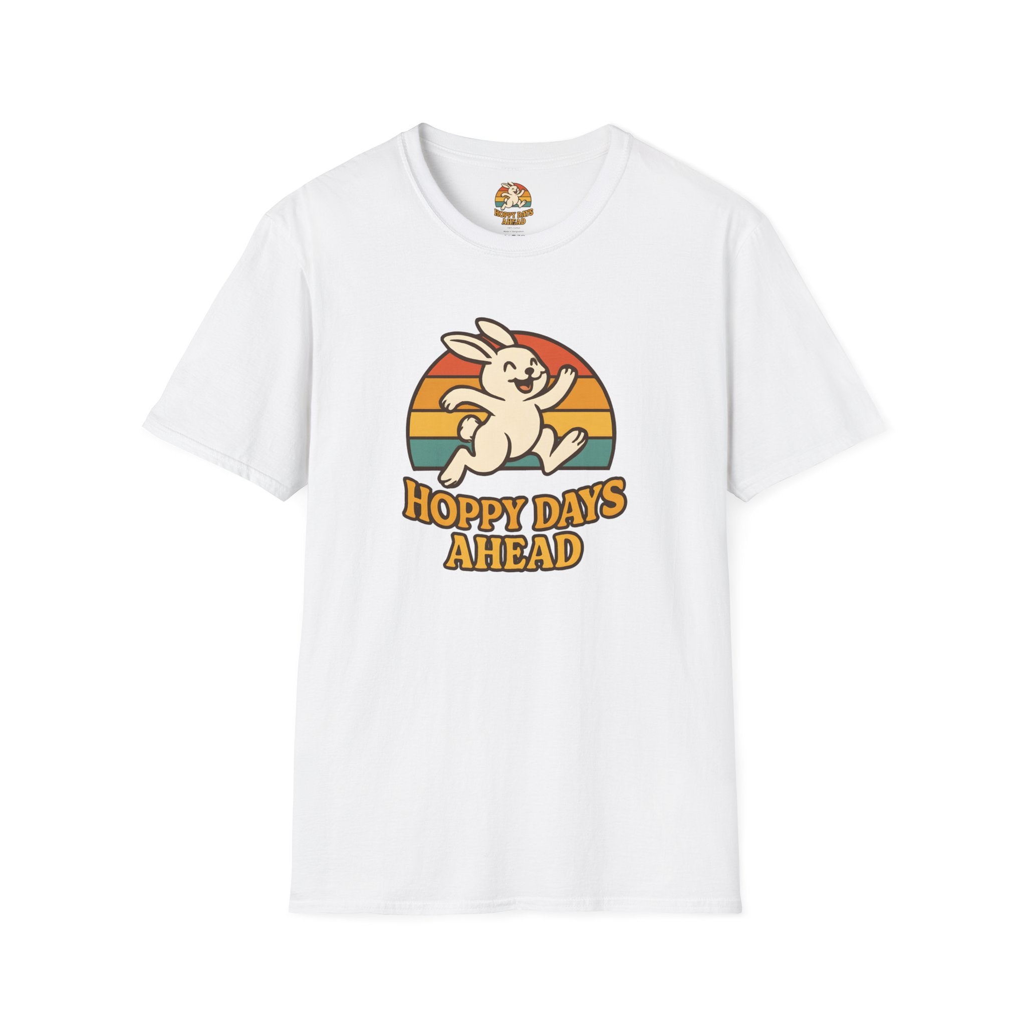 Happy Bunny Running T-Shirt