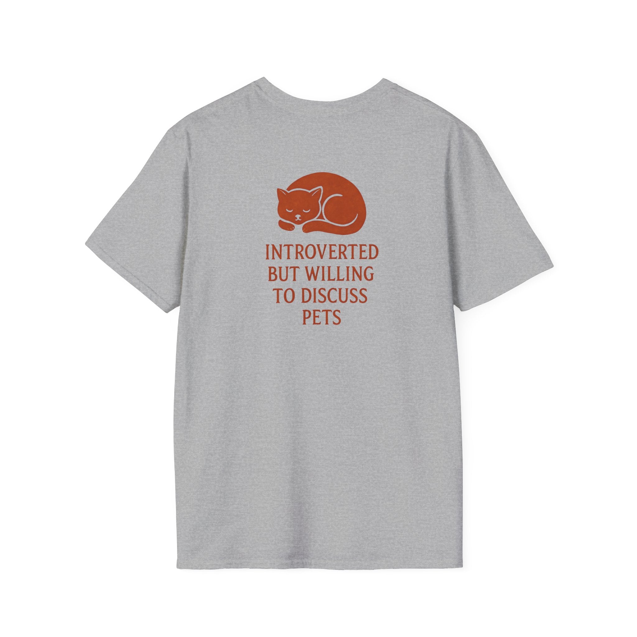Introverted Pet Talk T-Shirt