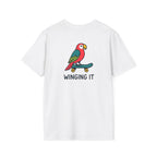 Parrot on skateboard T-Shirt