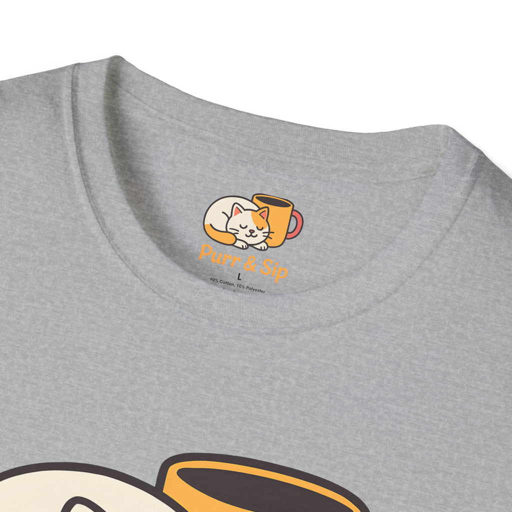 Purr and Sip Logo T-Shirt