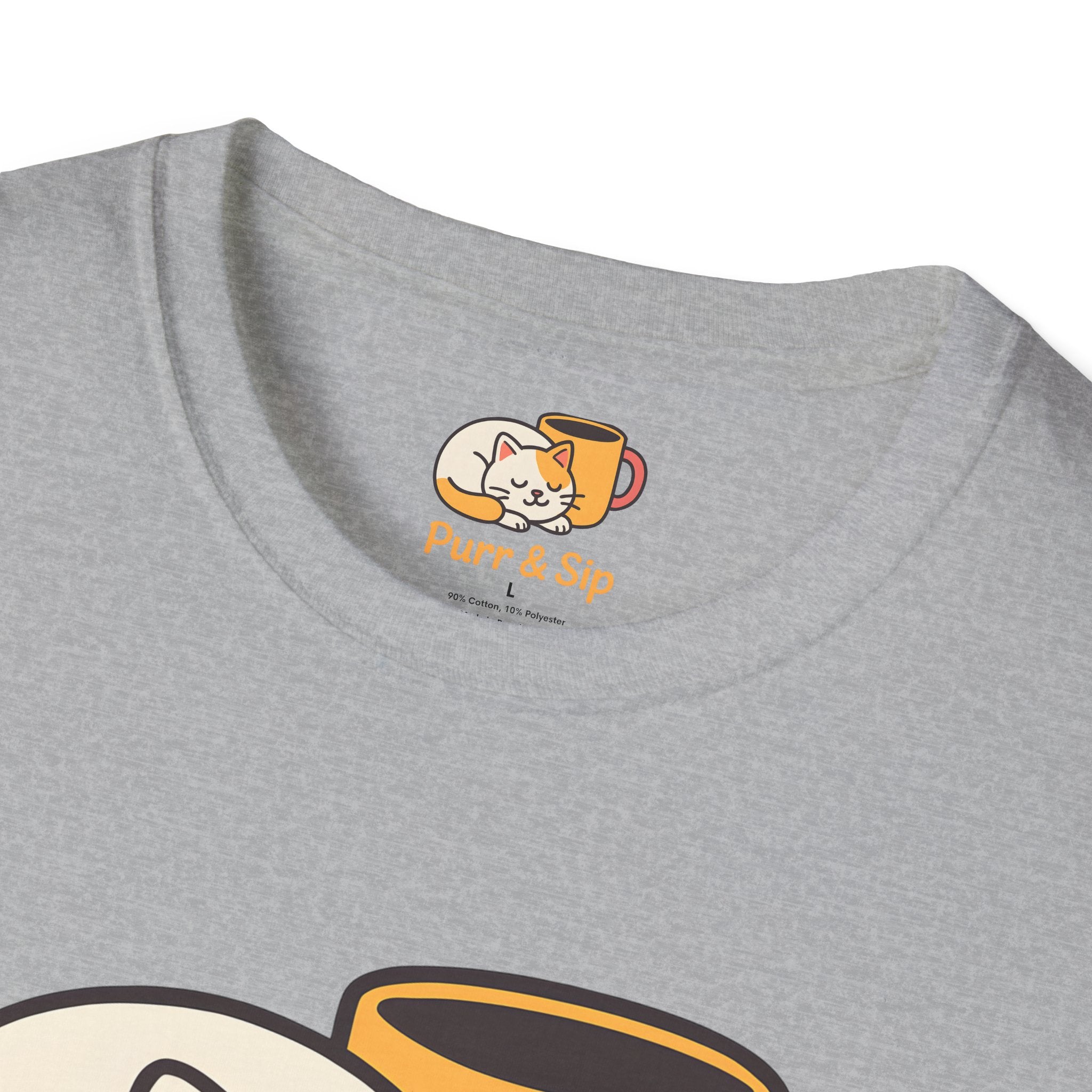 Purr and Sip Logo T-Shirt