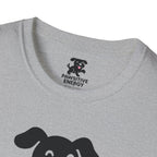 Pink curved shape T-Shirt