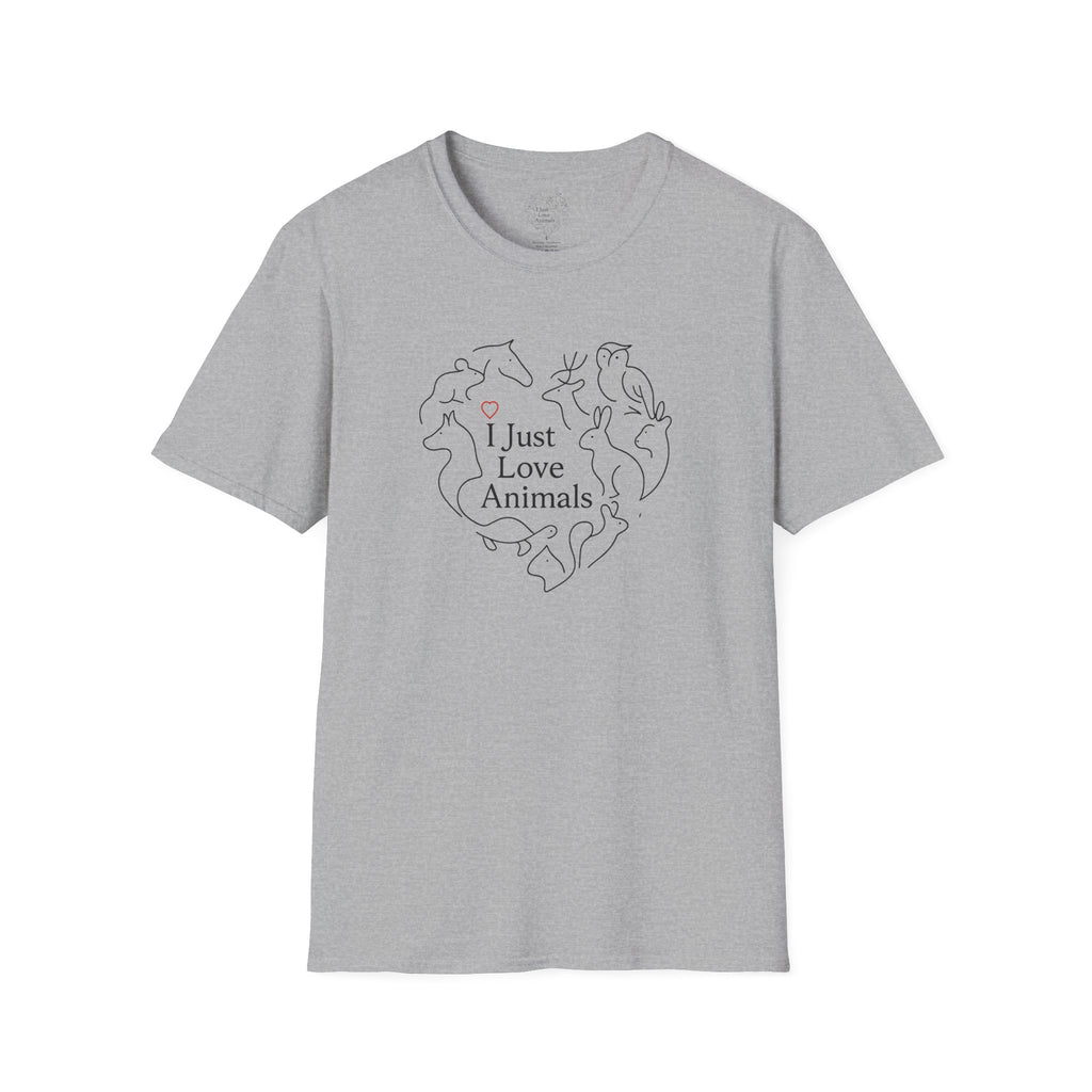 I Just Love Animals T-Shirt