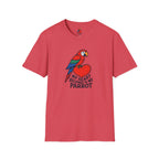 Parrot on Heart T-Shirt