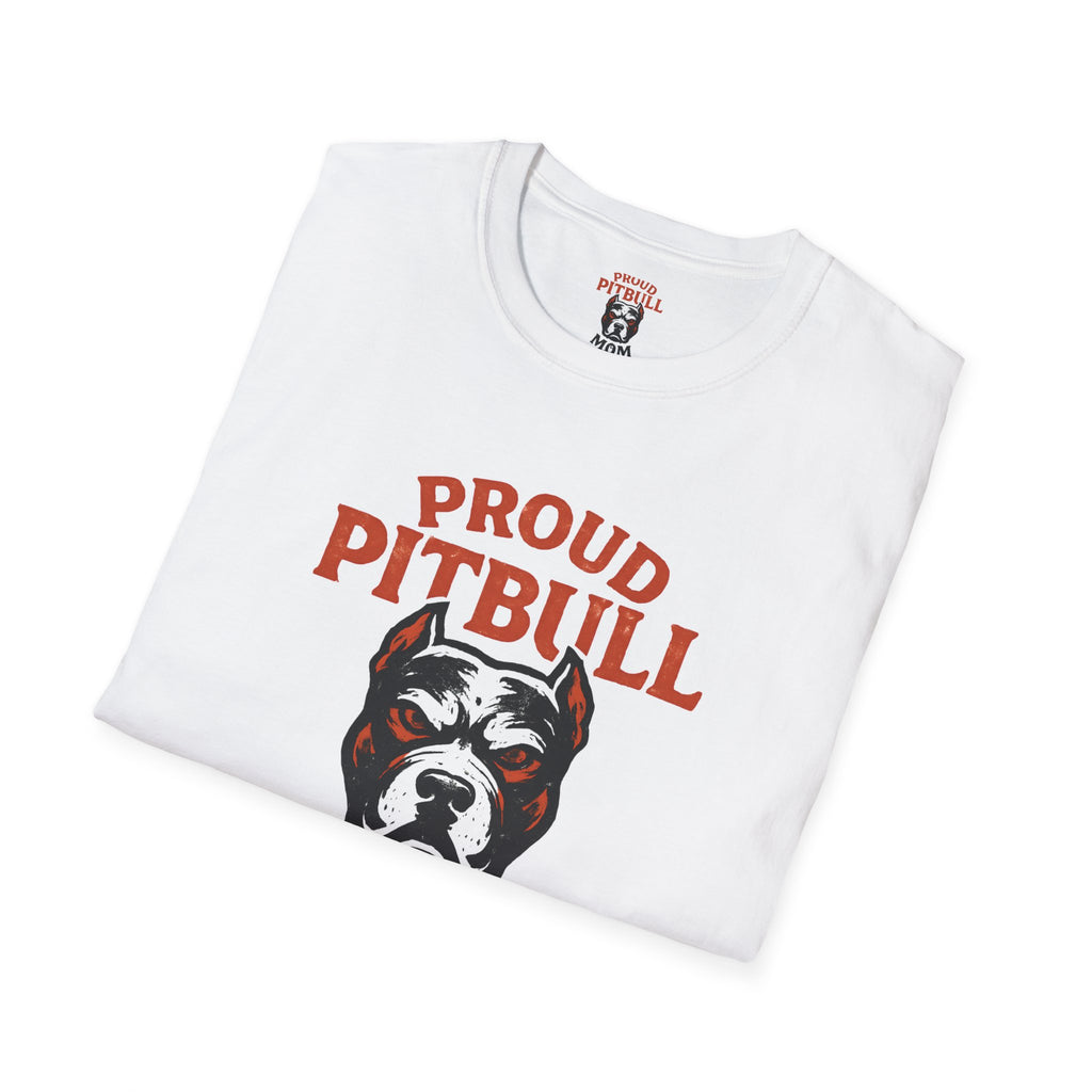 Proud Pitbull Mom T-Shirt