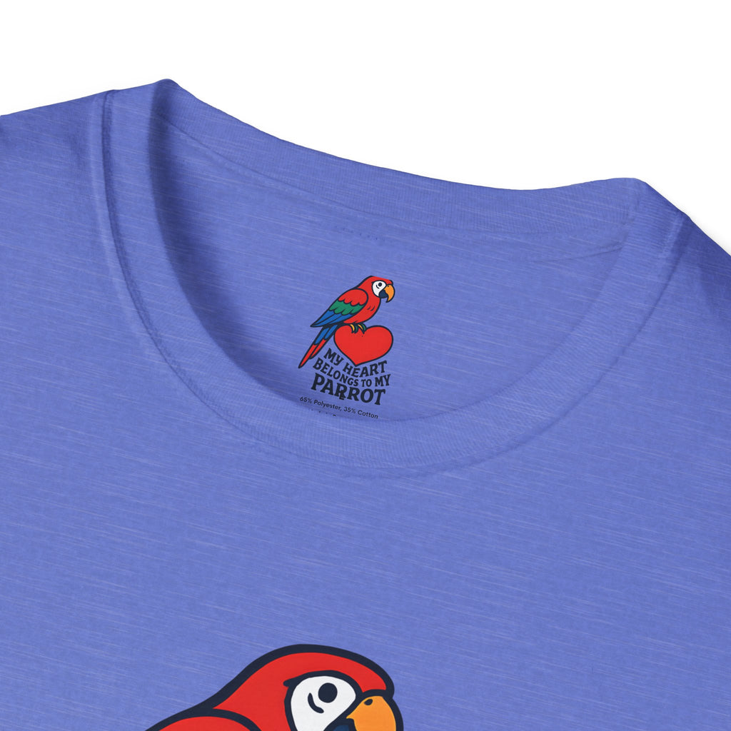 Parrot on Heart T-Shirt