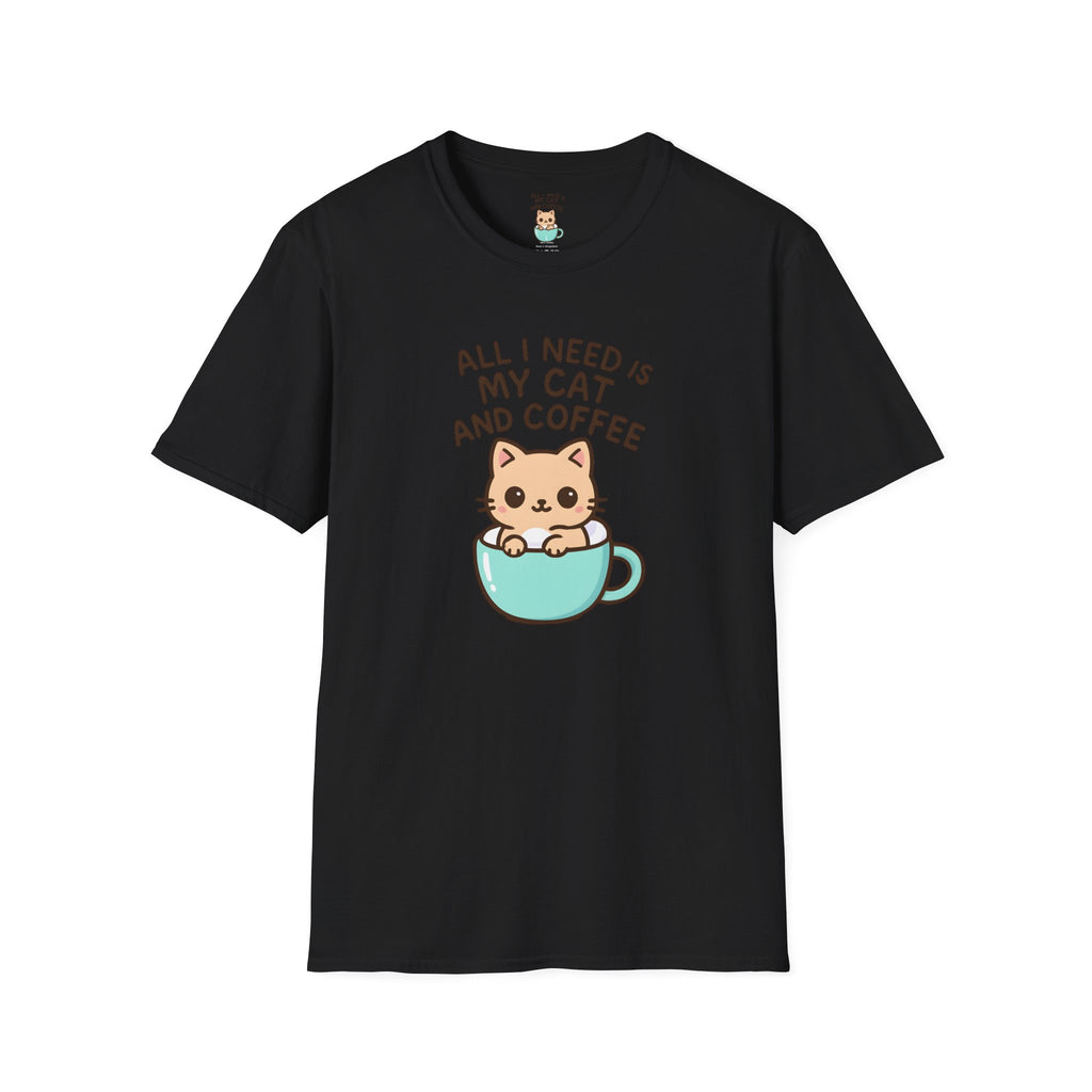 Cat in Coffee Cup T-Shirt