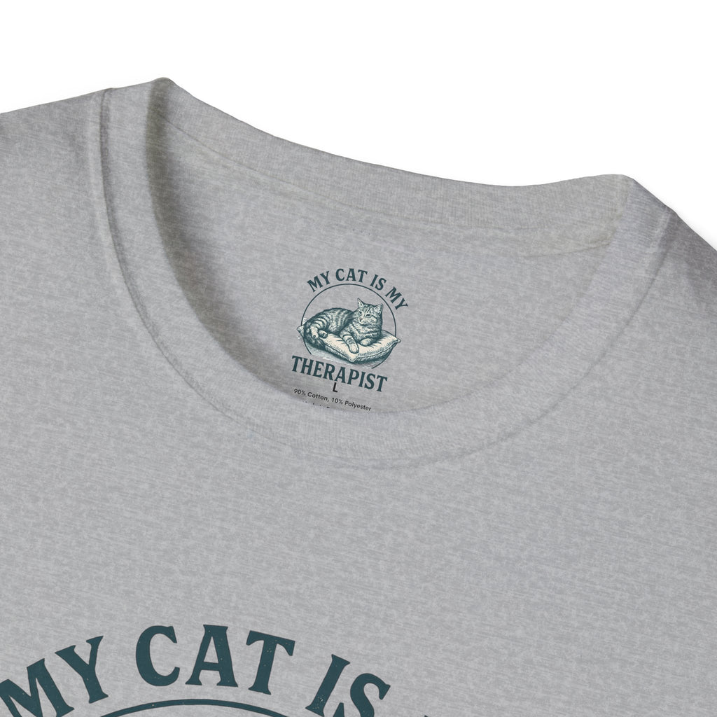 Cat Is My Therapist T-Shirt