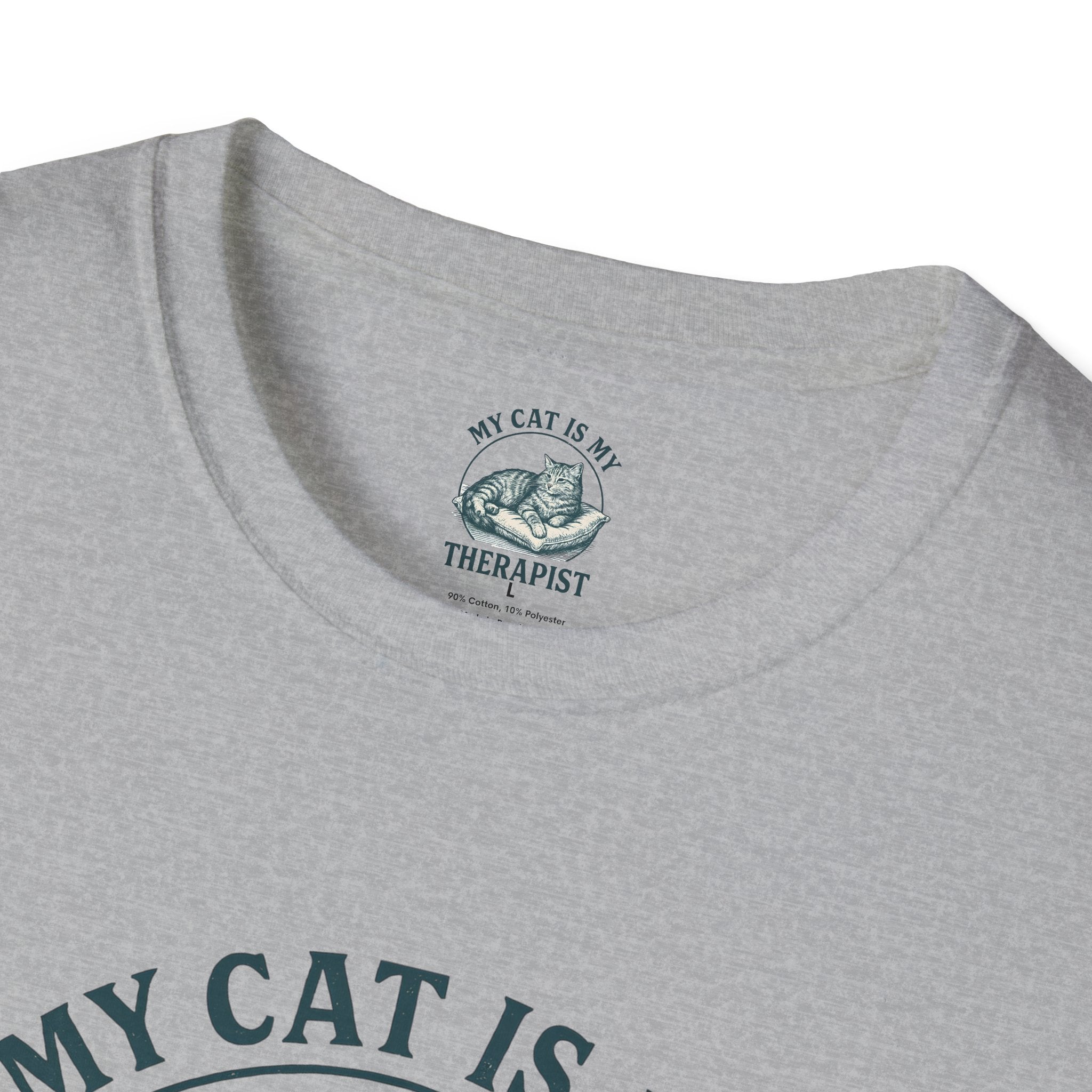 Cat Is My Therapist T-Shirt