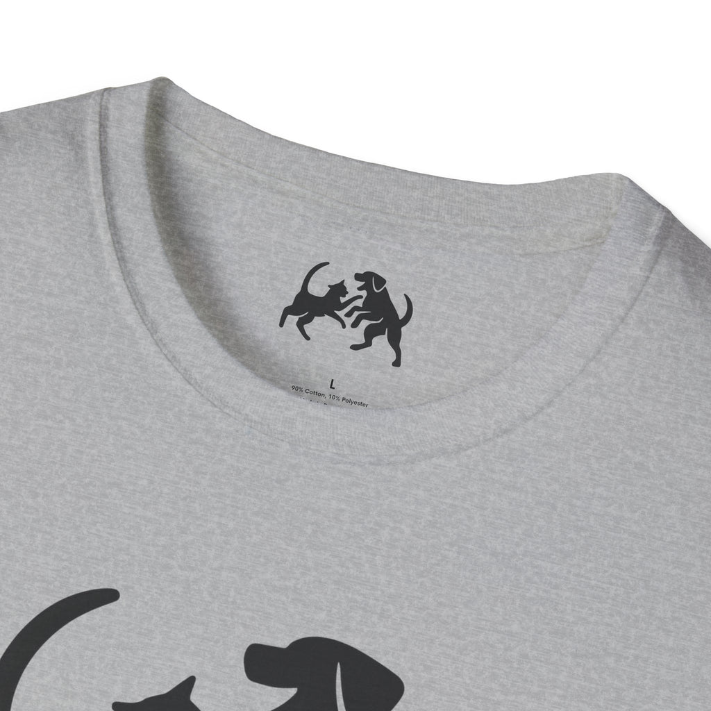 Cat and dog fight T-Shirt