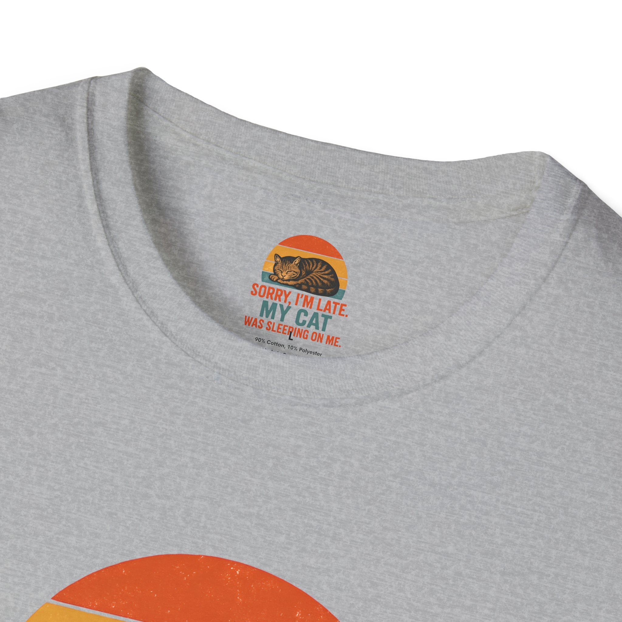 Cat Sleeping On Me T-Shirt