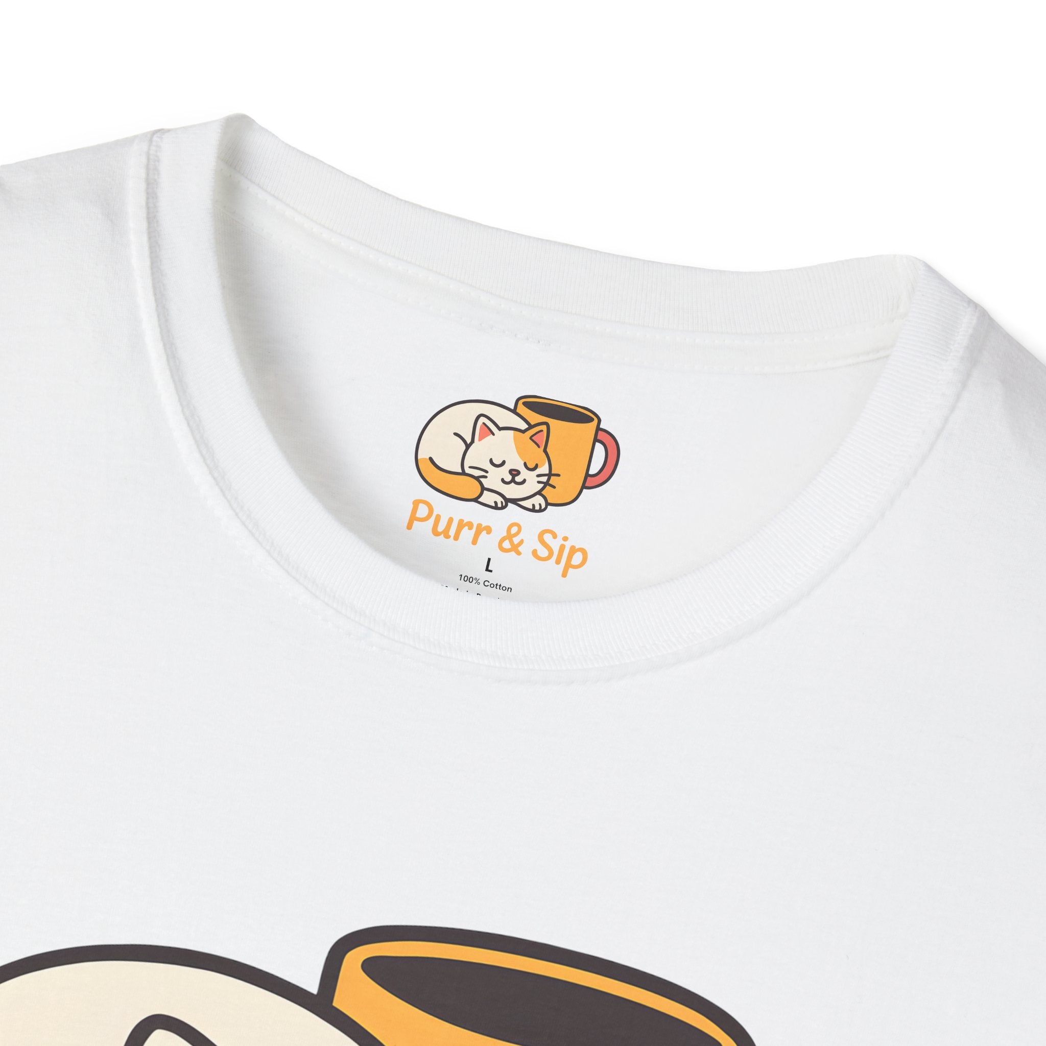 Purr and Sip Logo T-Shirt