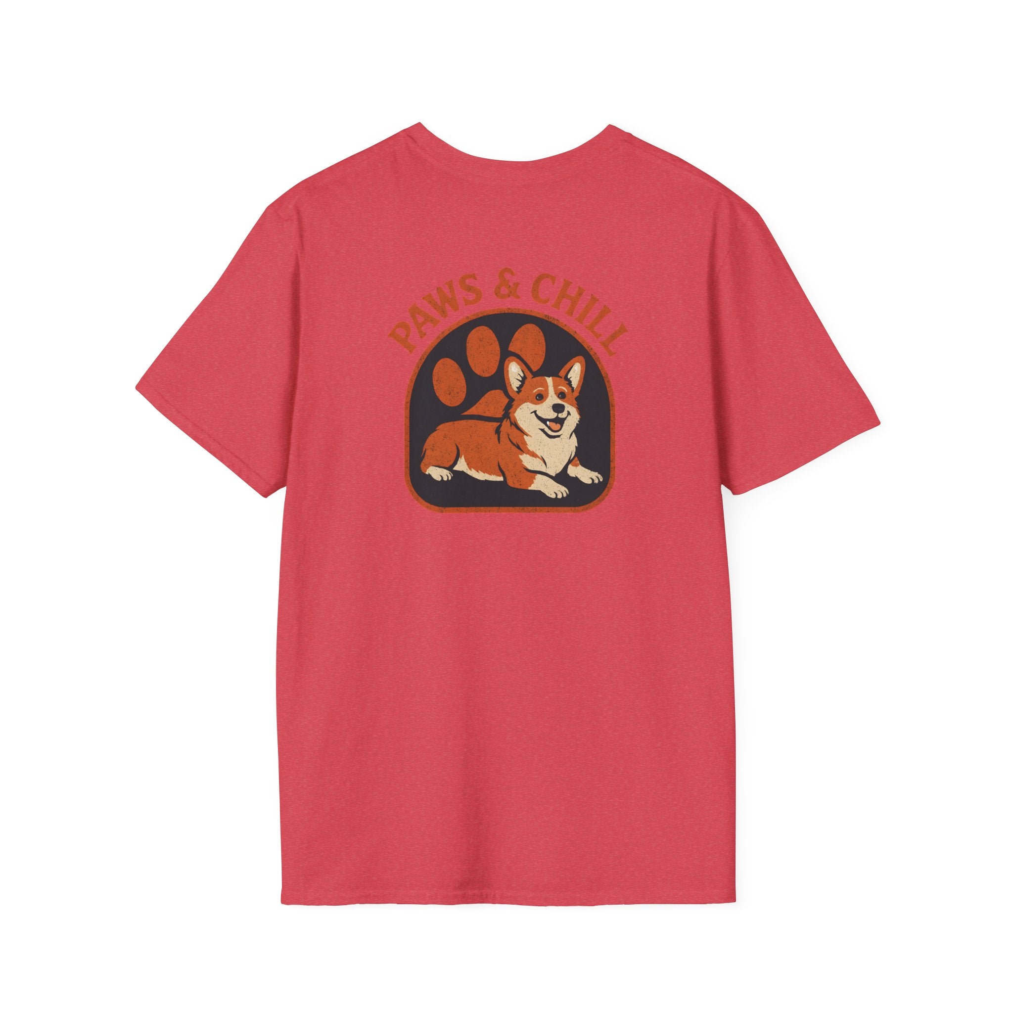 Corgi Paw Print T-Shirt