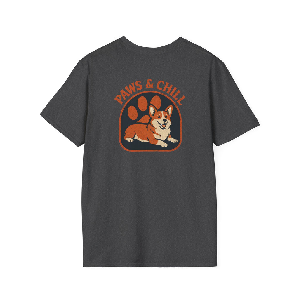 Corgi Paw Print T-Shirt