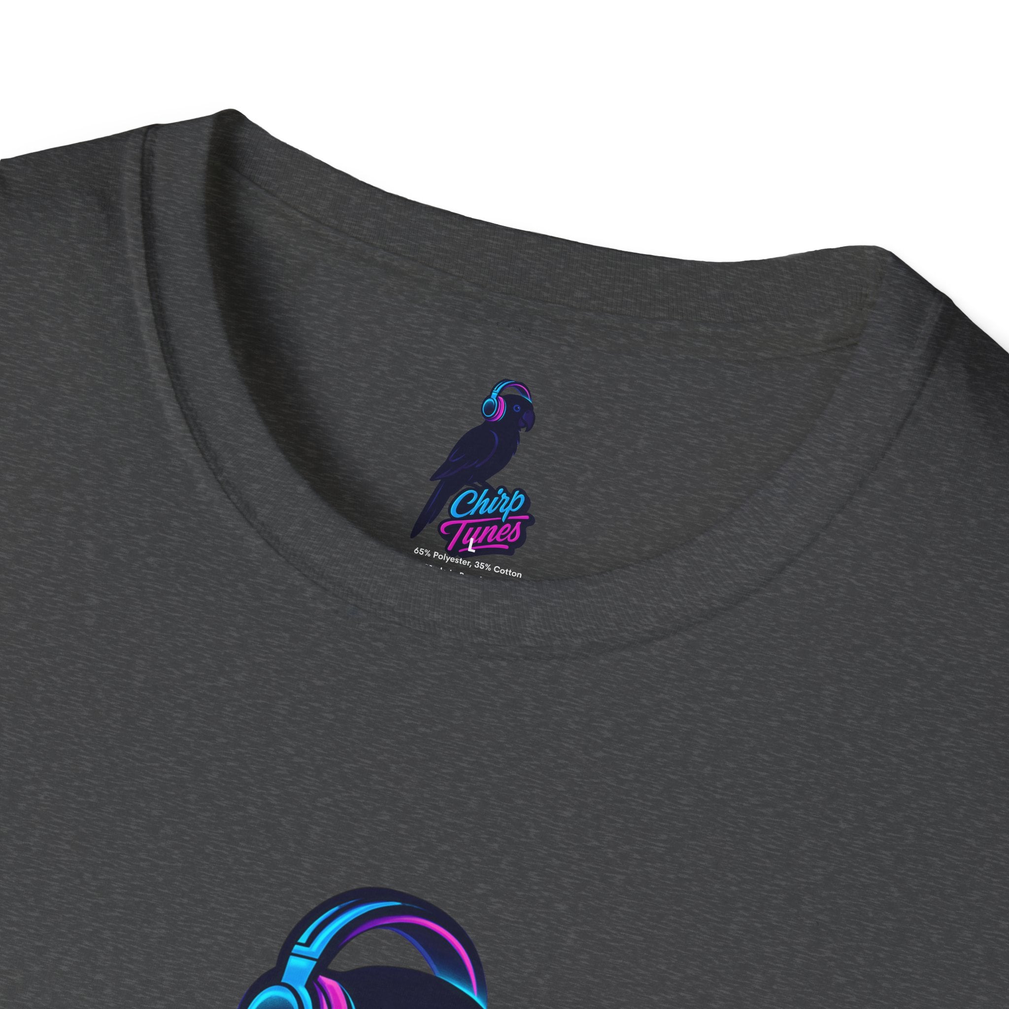 Chirp Tunes Neon Parrot T-Shirt