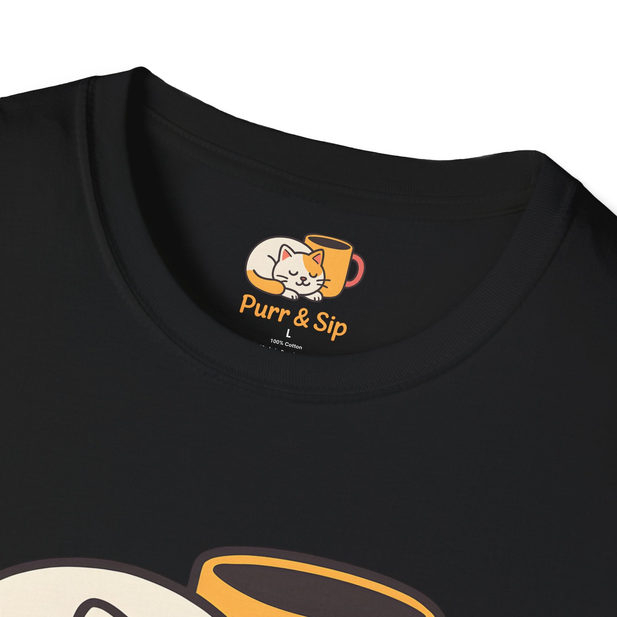 Purr and Sip Logo T-Shirt