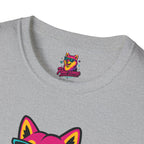 Paw-some Neon Dog T-Shirt