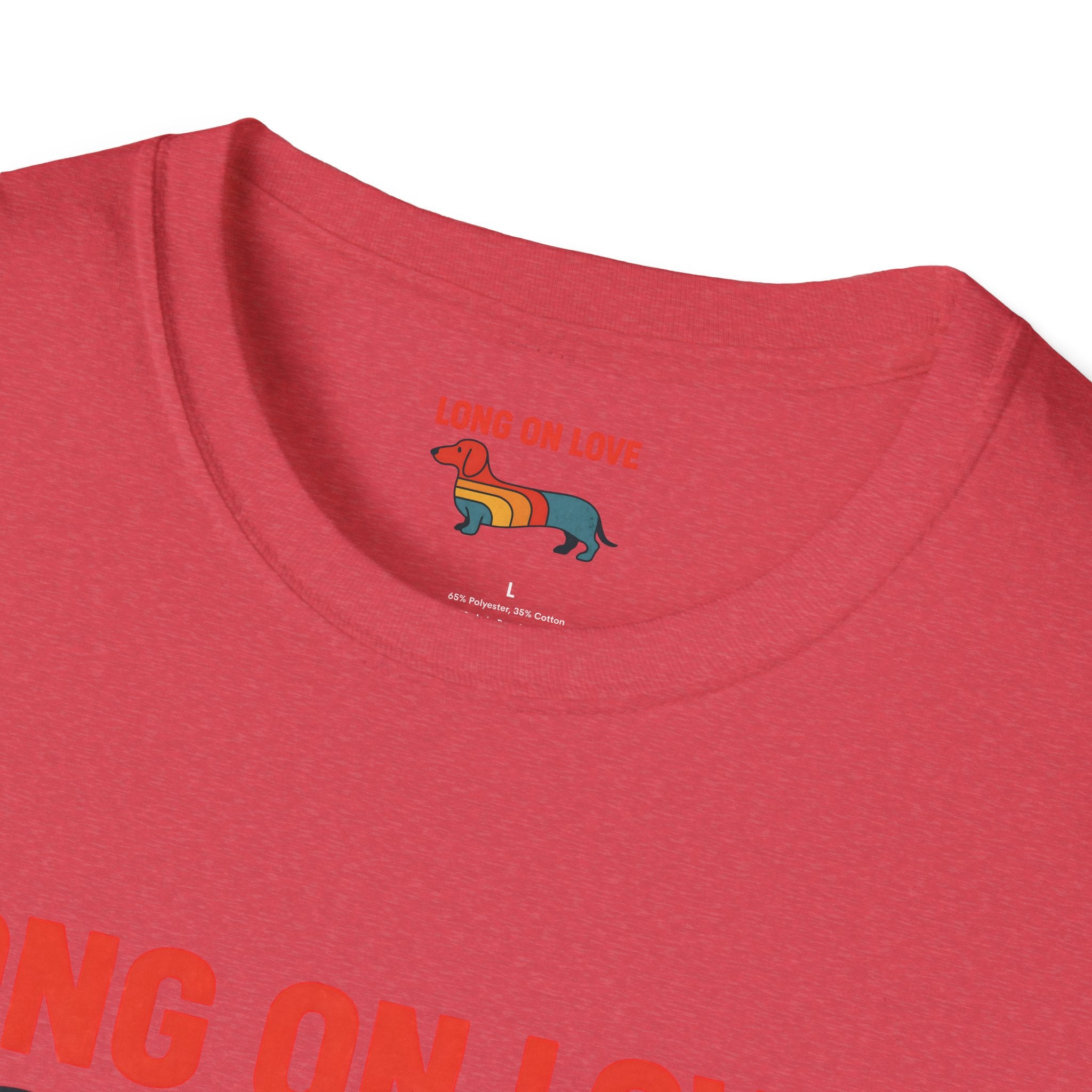 Retro Rainbow Dachshund T-Shirt