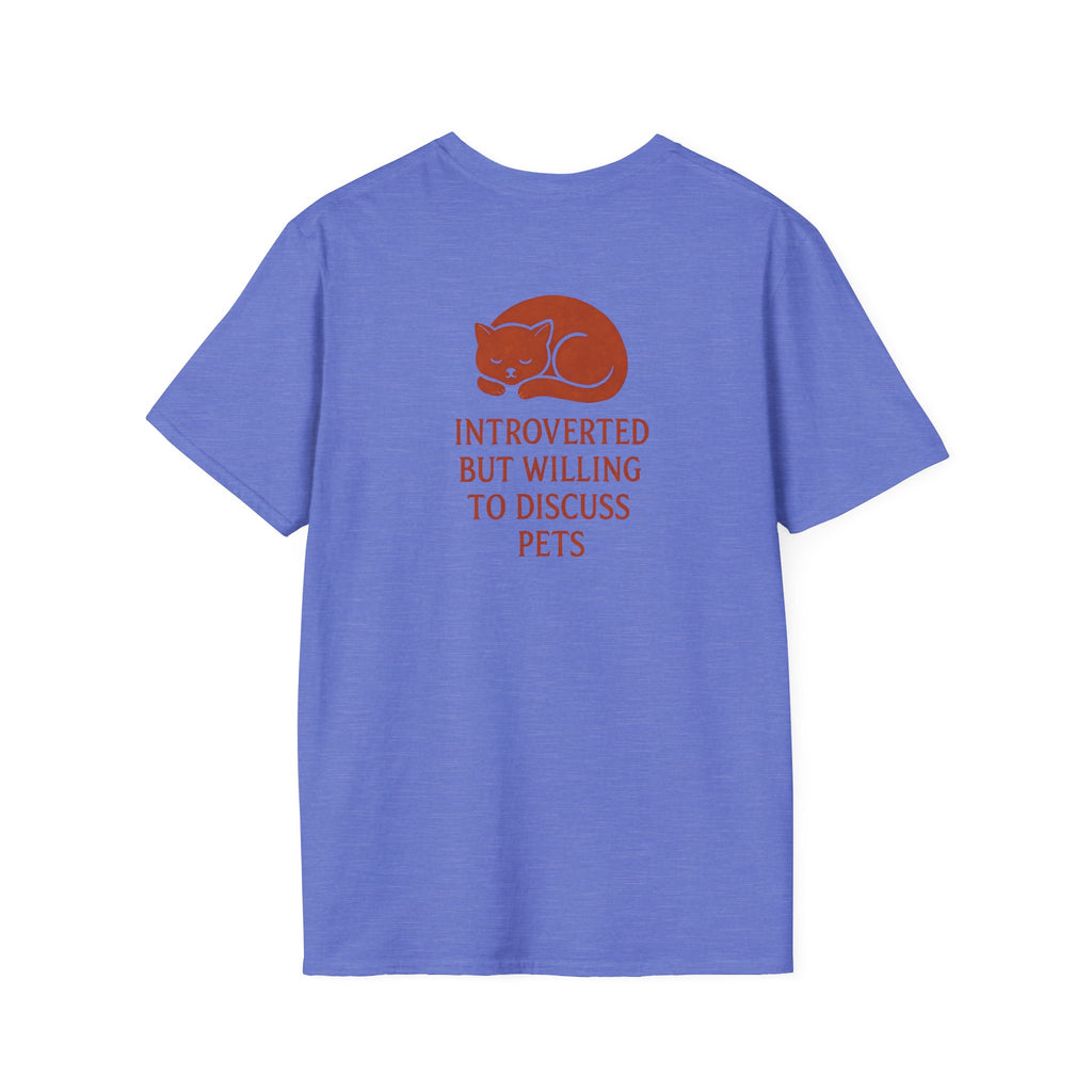 Introverted Pet Talk T-Shirt
