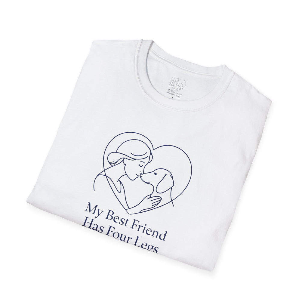 Dog and Woman Heart T-Shirt