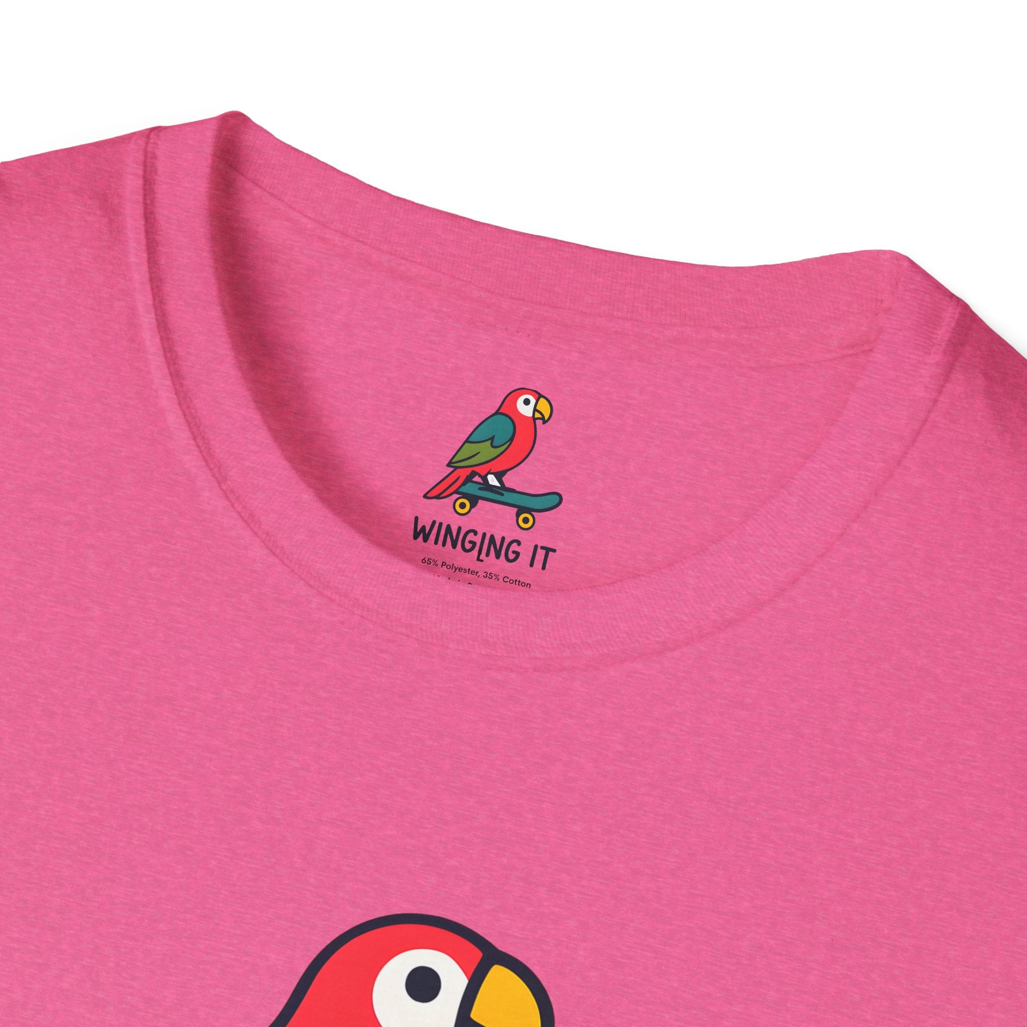 Parrot on skateboard T-Shirt